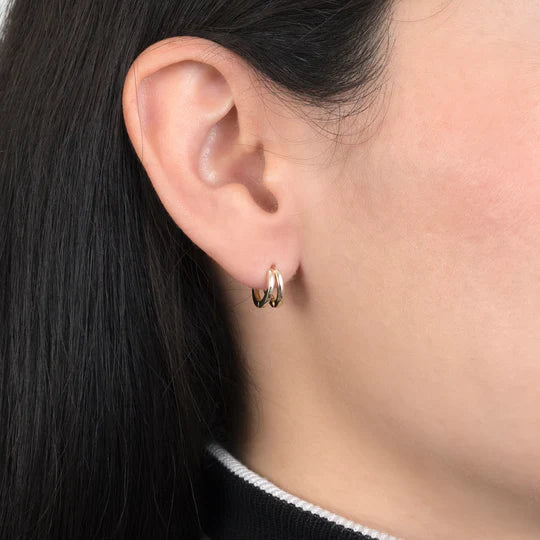 Aro Double Plain Hoop