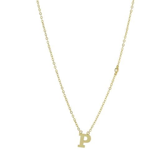 Collar Palula Letter Necklace