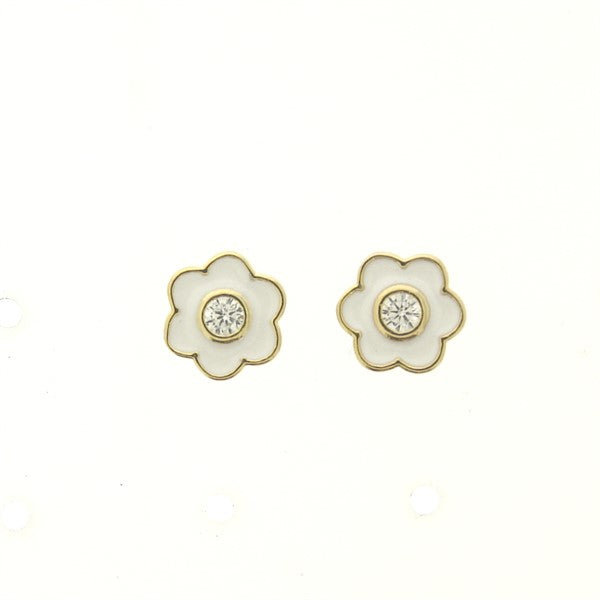 Aro Small Enamel Flower