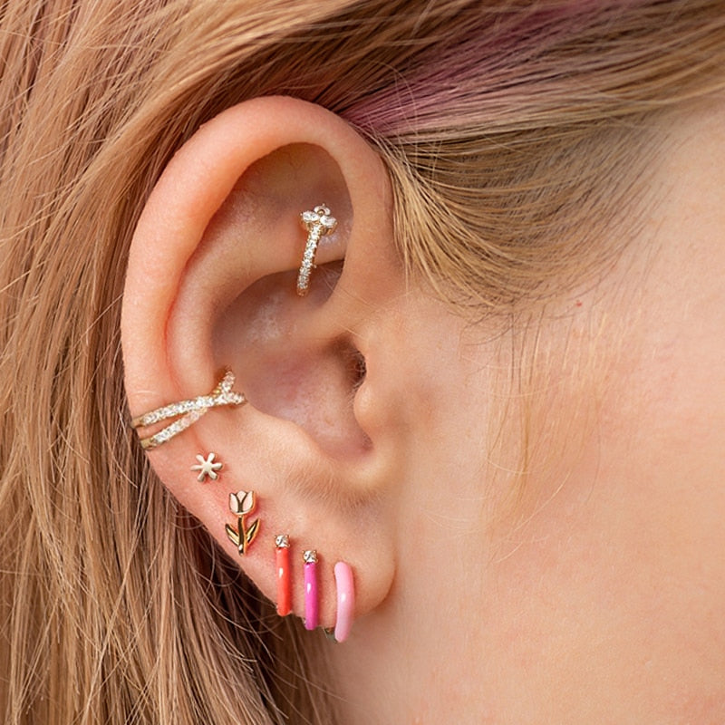 Aro Teru Pastel Hoop XS