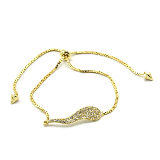 Pulsera Wavy Cz Bracelet