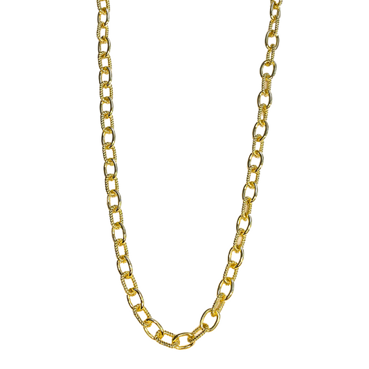 Collar Lungo Double Gold Chain