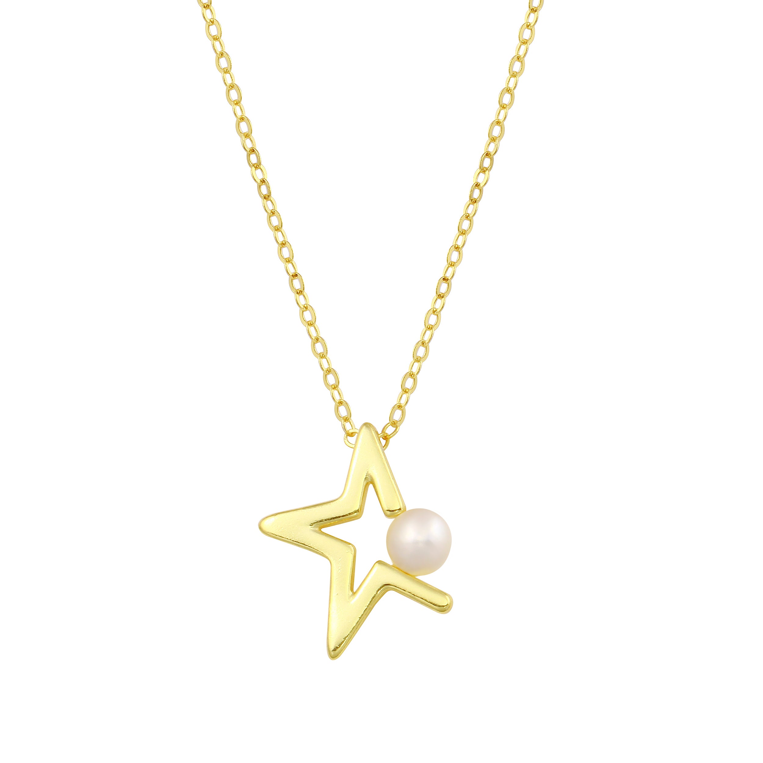 Collar Pearl Dot Star