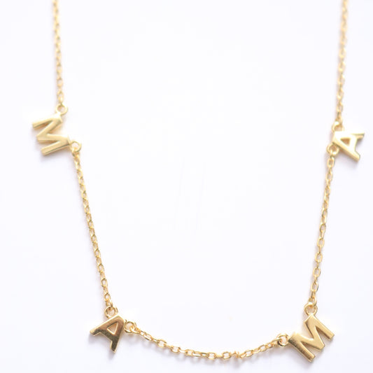 Collar MAMA Spaced Tiny Necklace