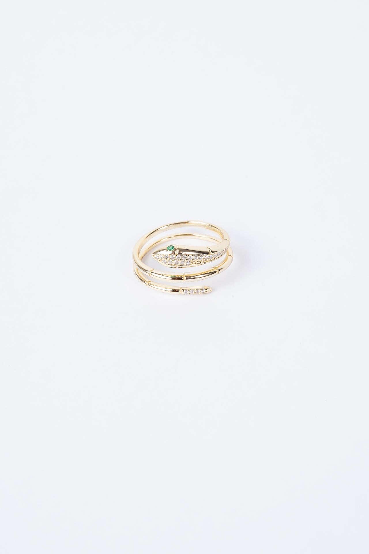 Anillo Triple Snake Ring Gold