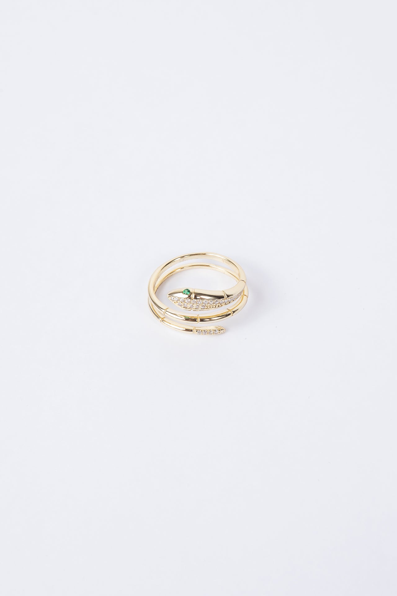 Anillo Triple Snake Ring Gold