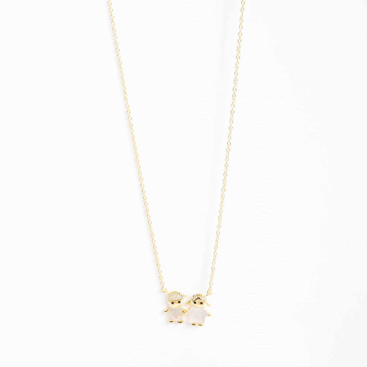 Collar Boy & Girl MOP Necklace