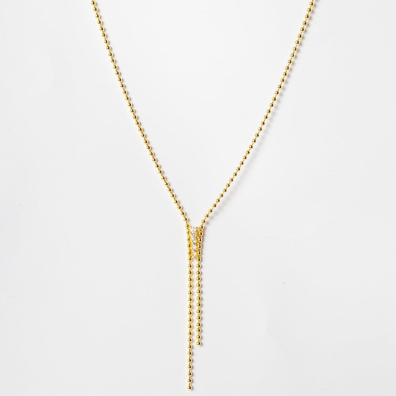 Collar Baby Bubbly Lariat CZ
