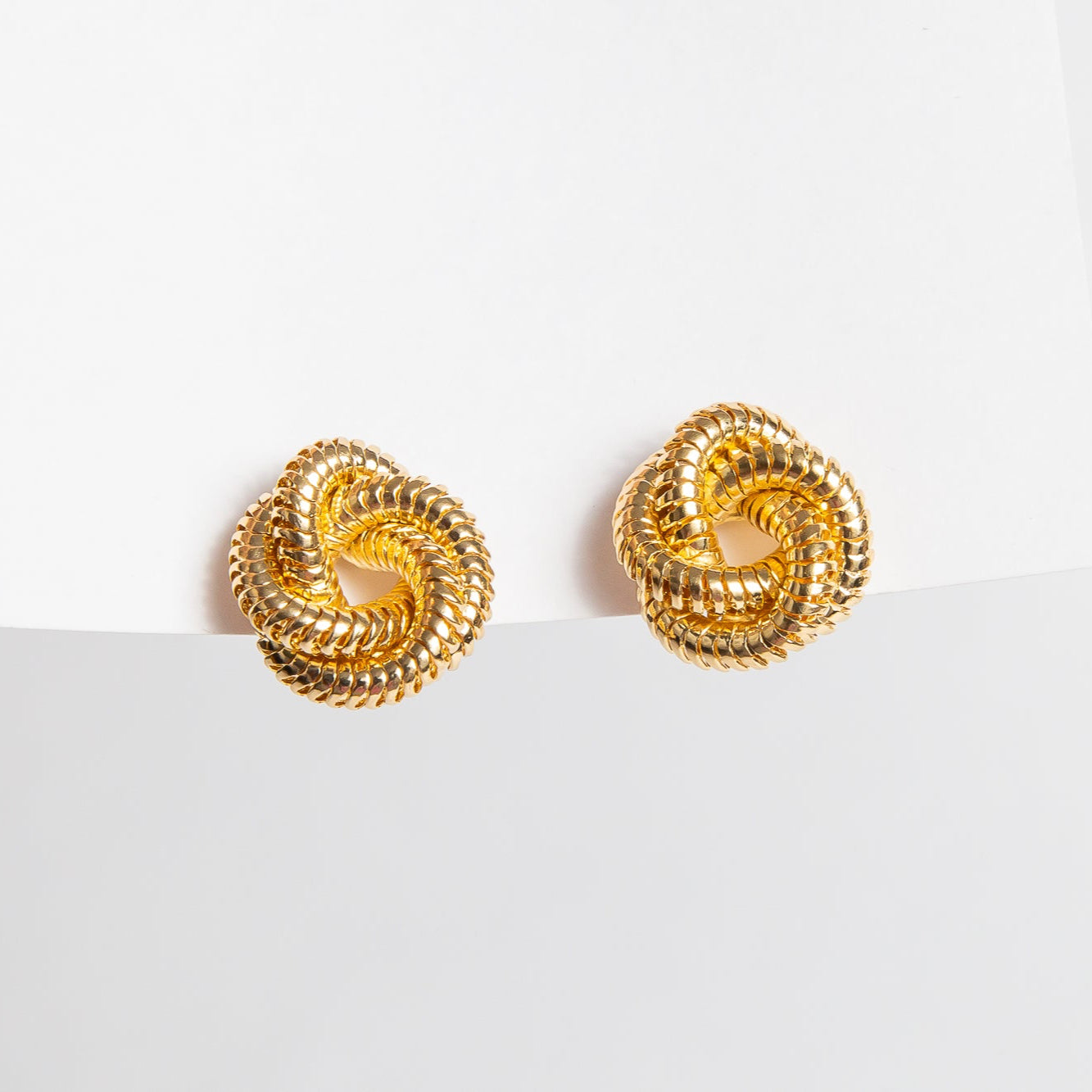 Aro Swirl Snail Stud