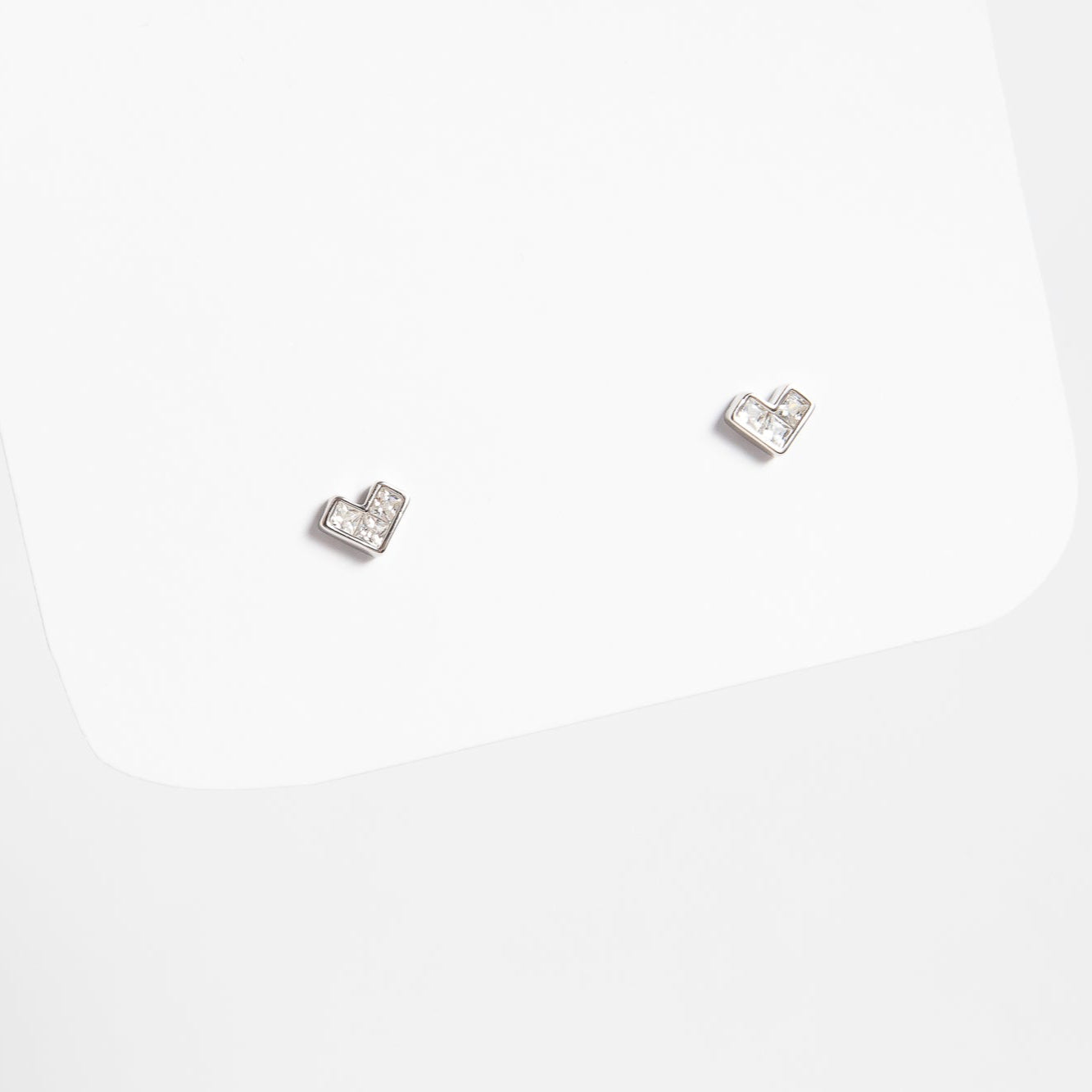 Aro Small Double Cube Stud