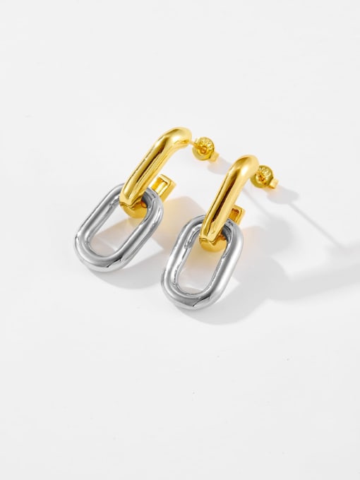 Aro Bicolor Brassy Dangle