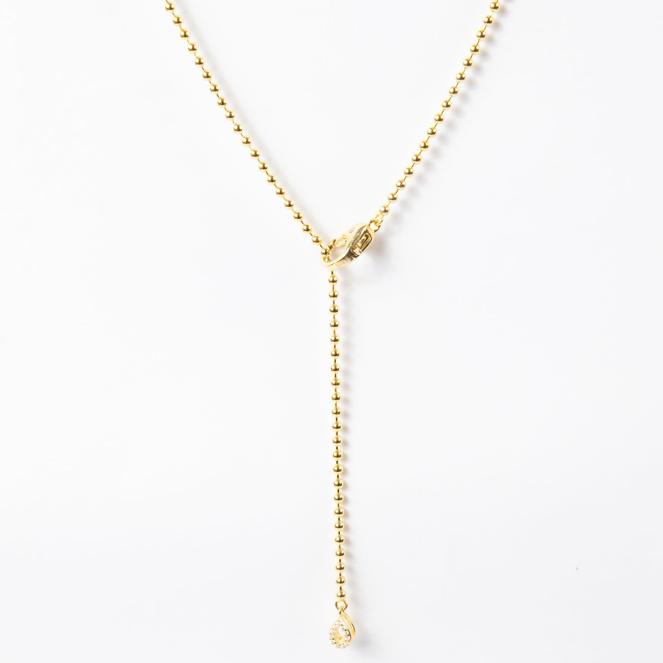 Collar Mini Bubbles Choker & CZ Clasp