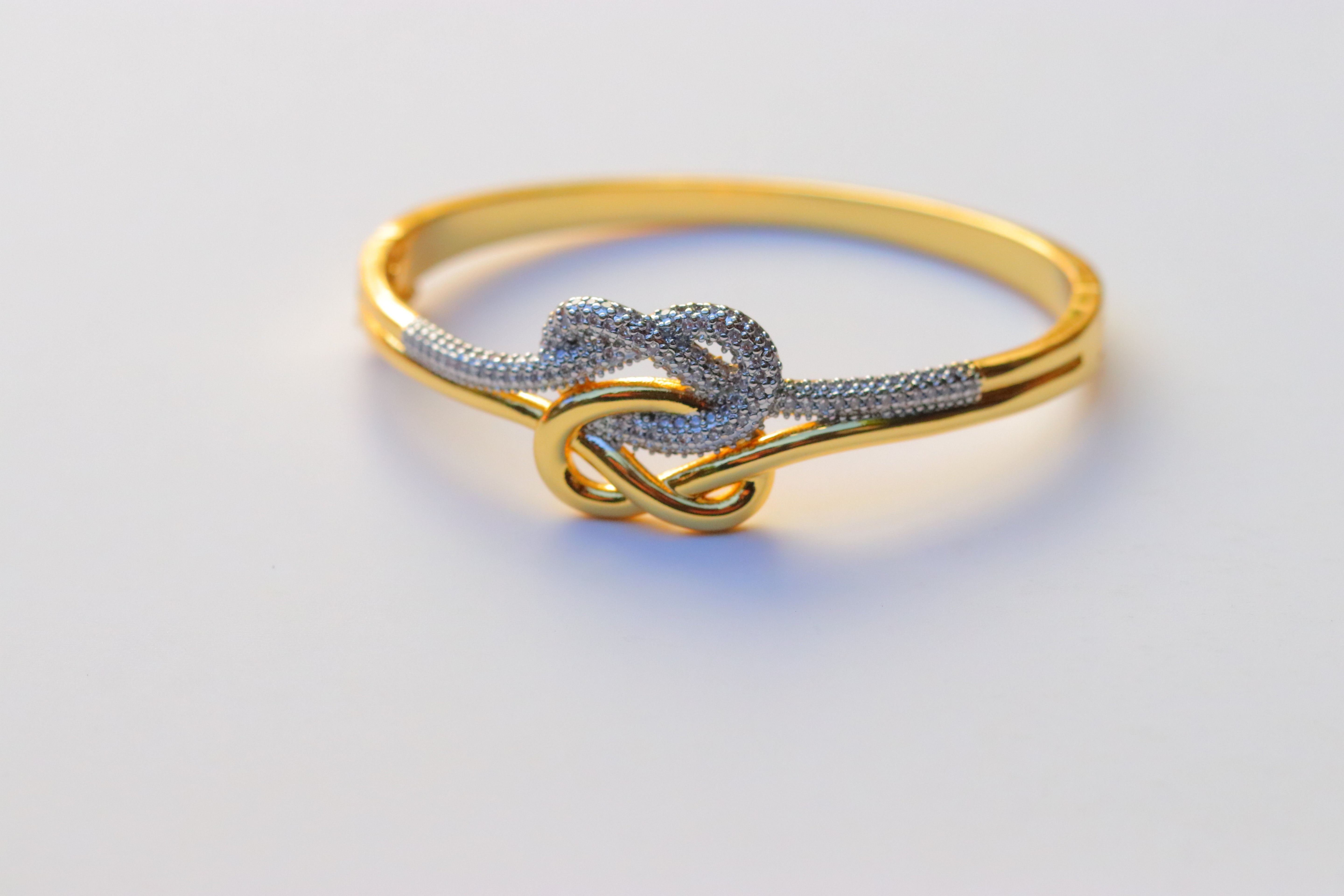 Pulsera Double Bicolor Knot Cuff