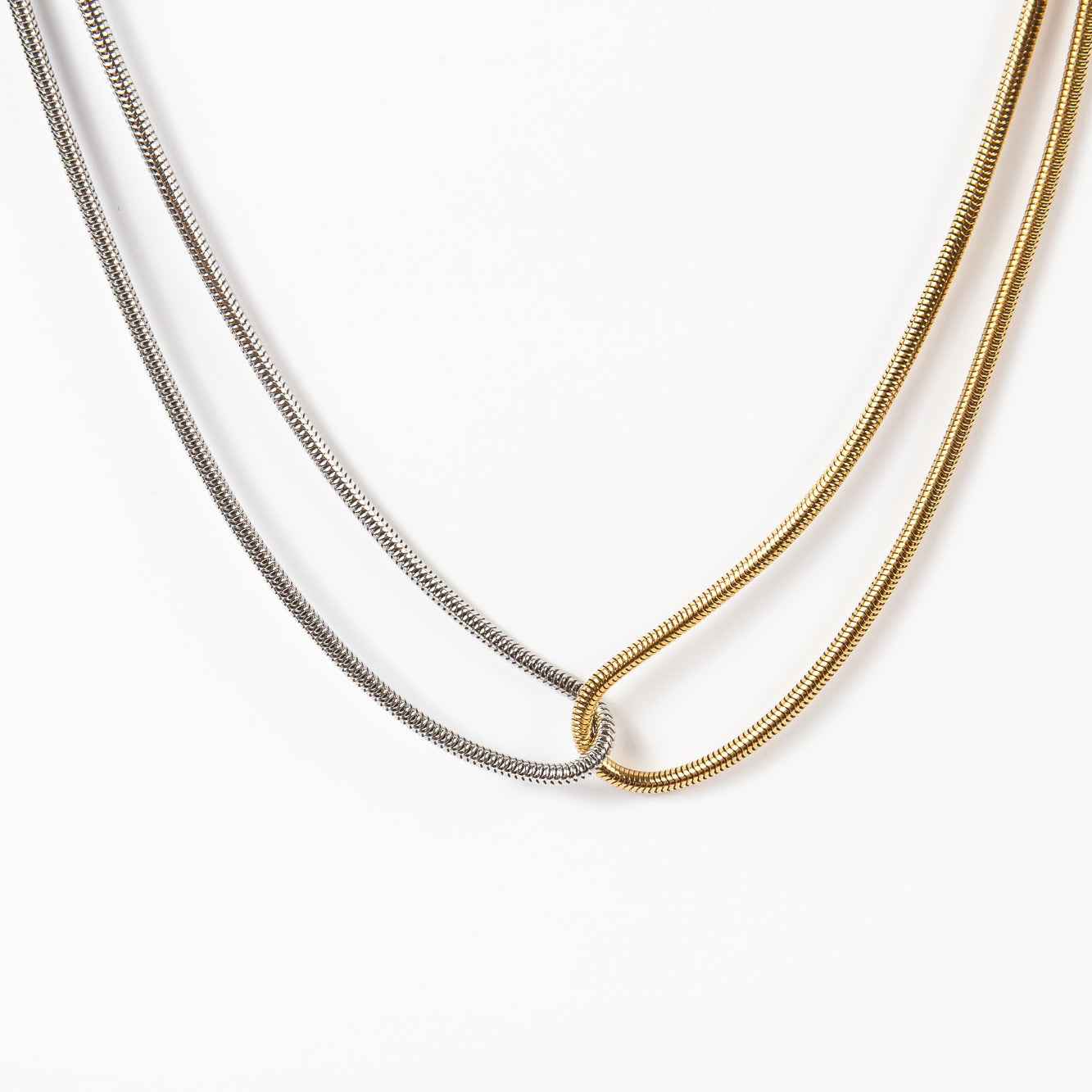 Collar  Bicolor Twirl Choker