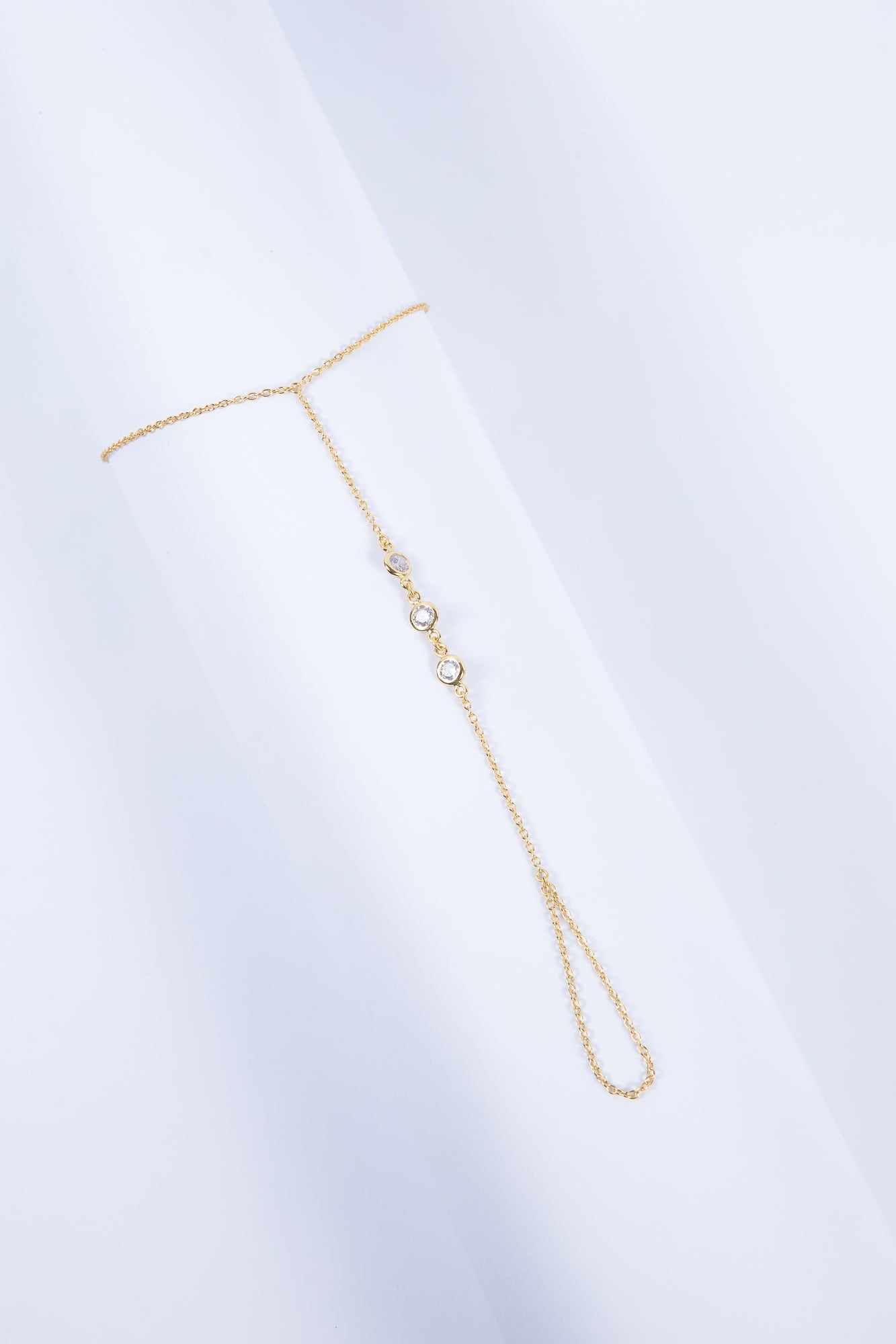 Pulsera Trio CZ & Ring Bracelet