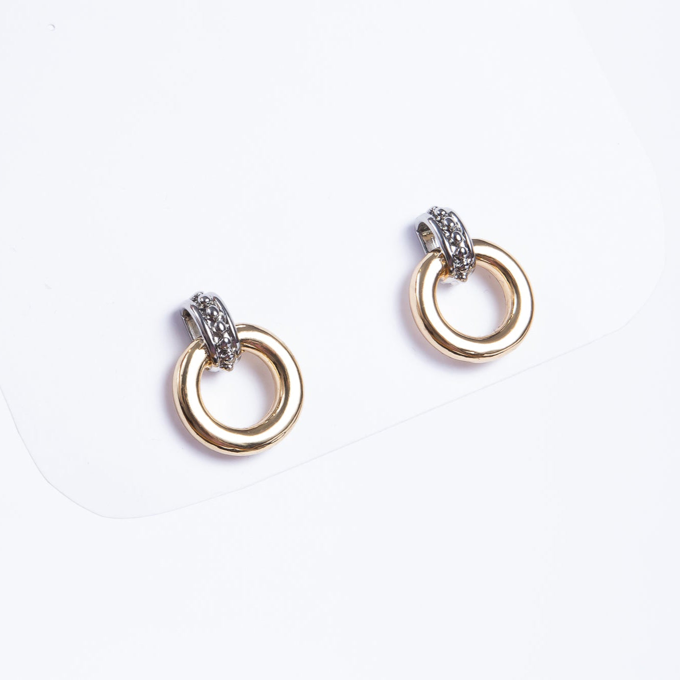 Double Dangle Bicolor Round Link