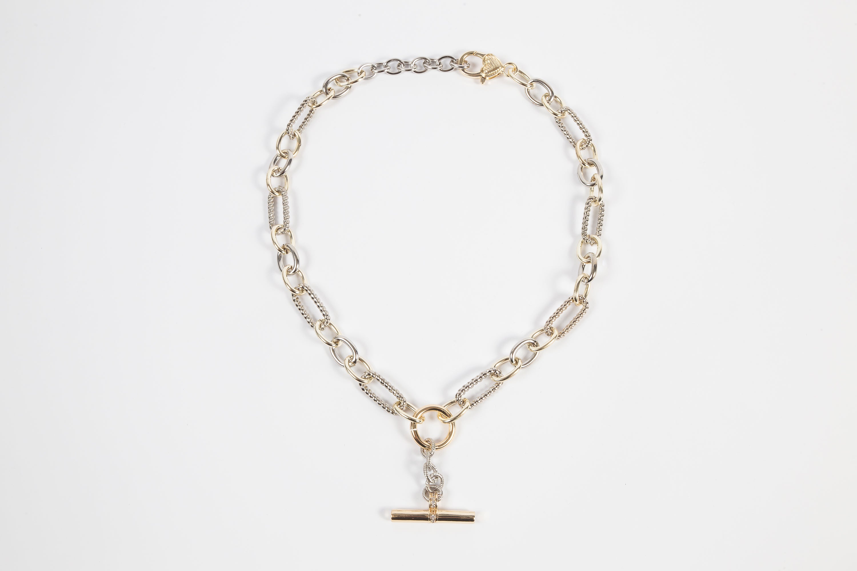 Collar The New Mumu Upset Bicolor Bar Rectangle