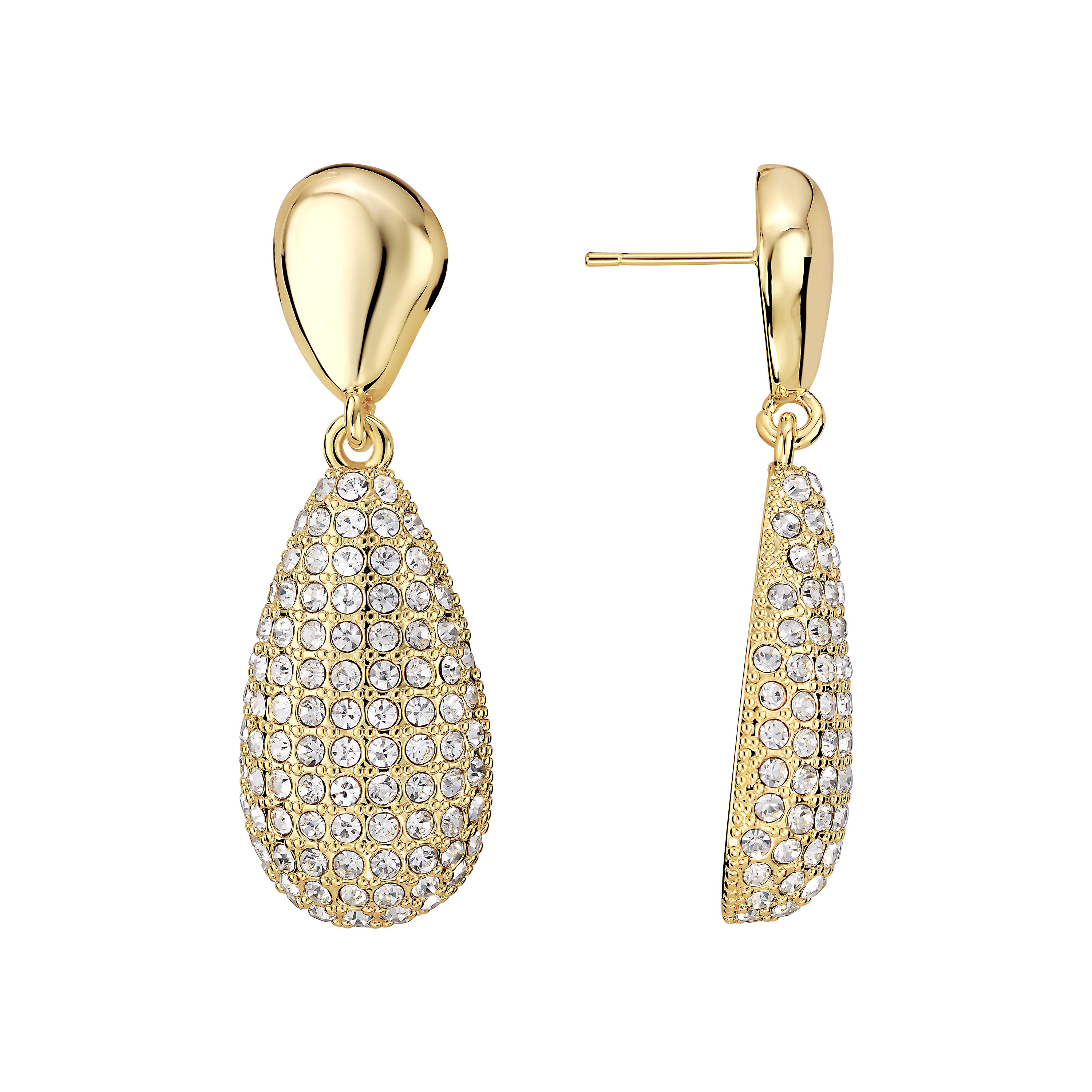 Aro Gran Fancy Cz Double Teardrop