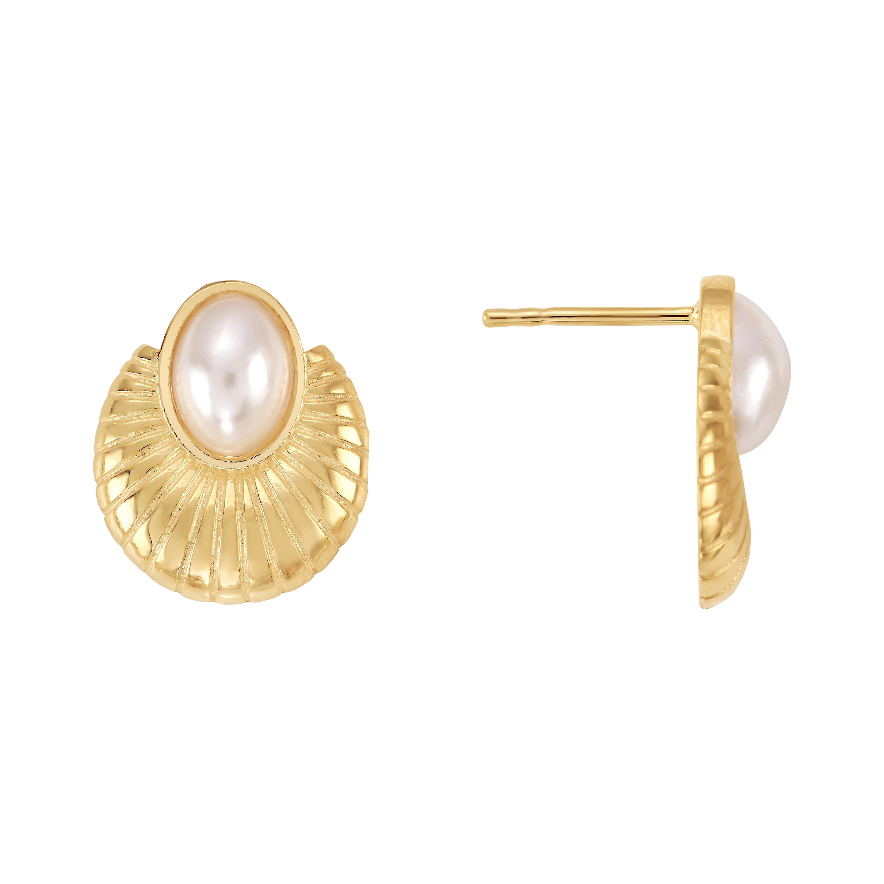 Aro Pearl & Sea Stud