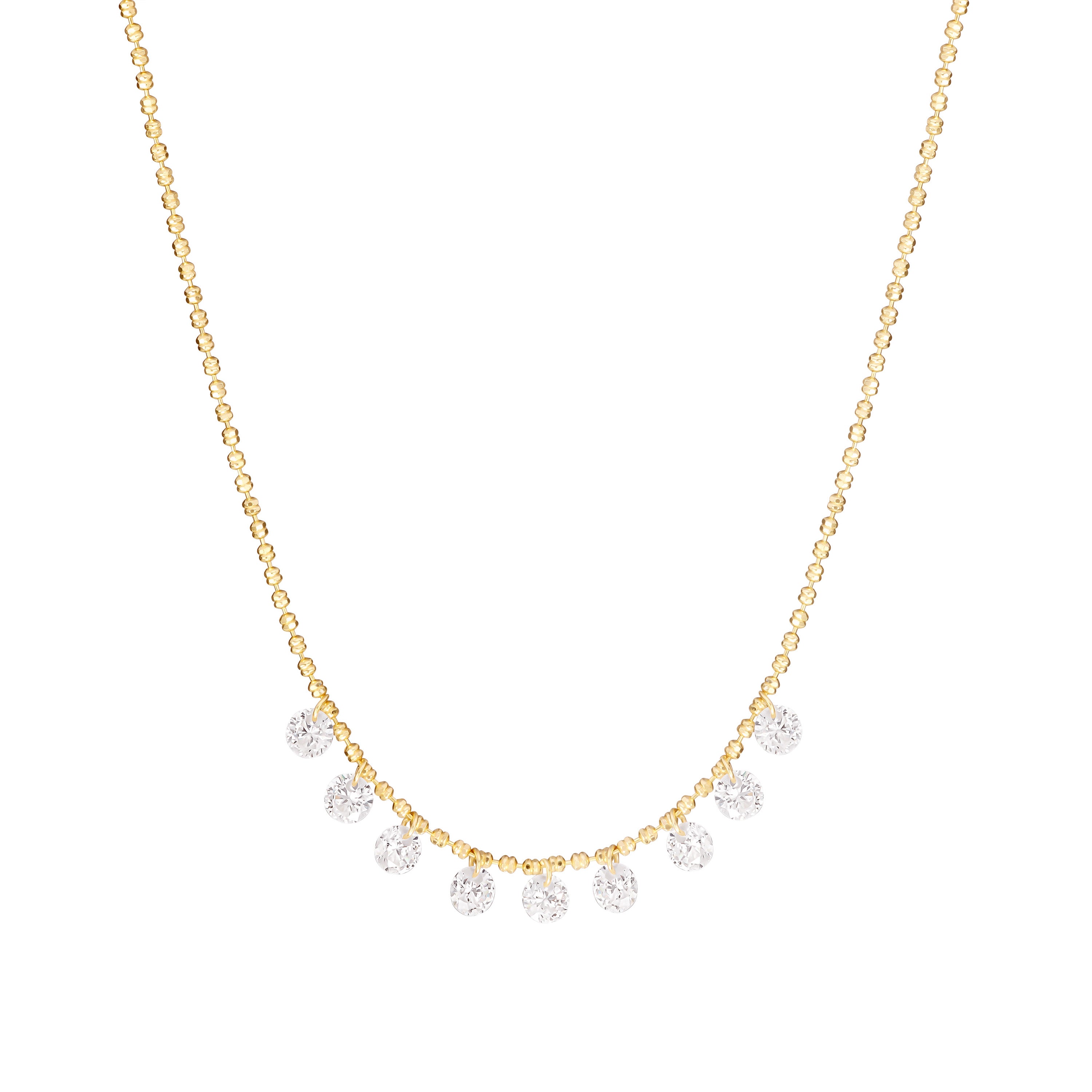 Collar Golden Nugget Sofia CZ