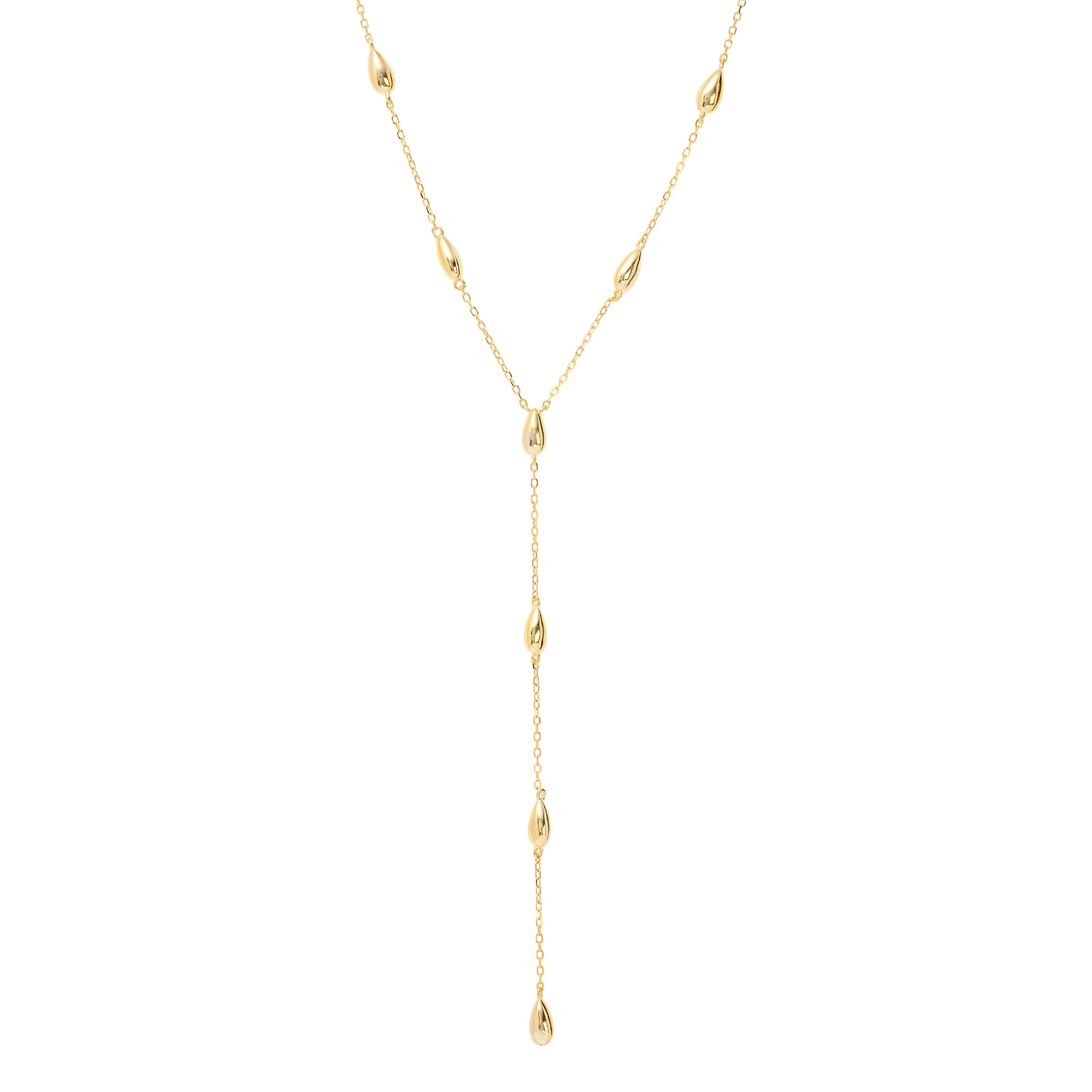 Collar Baby Oval Nuggets Y Choker