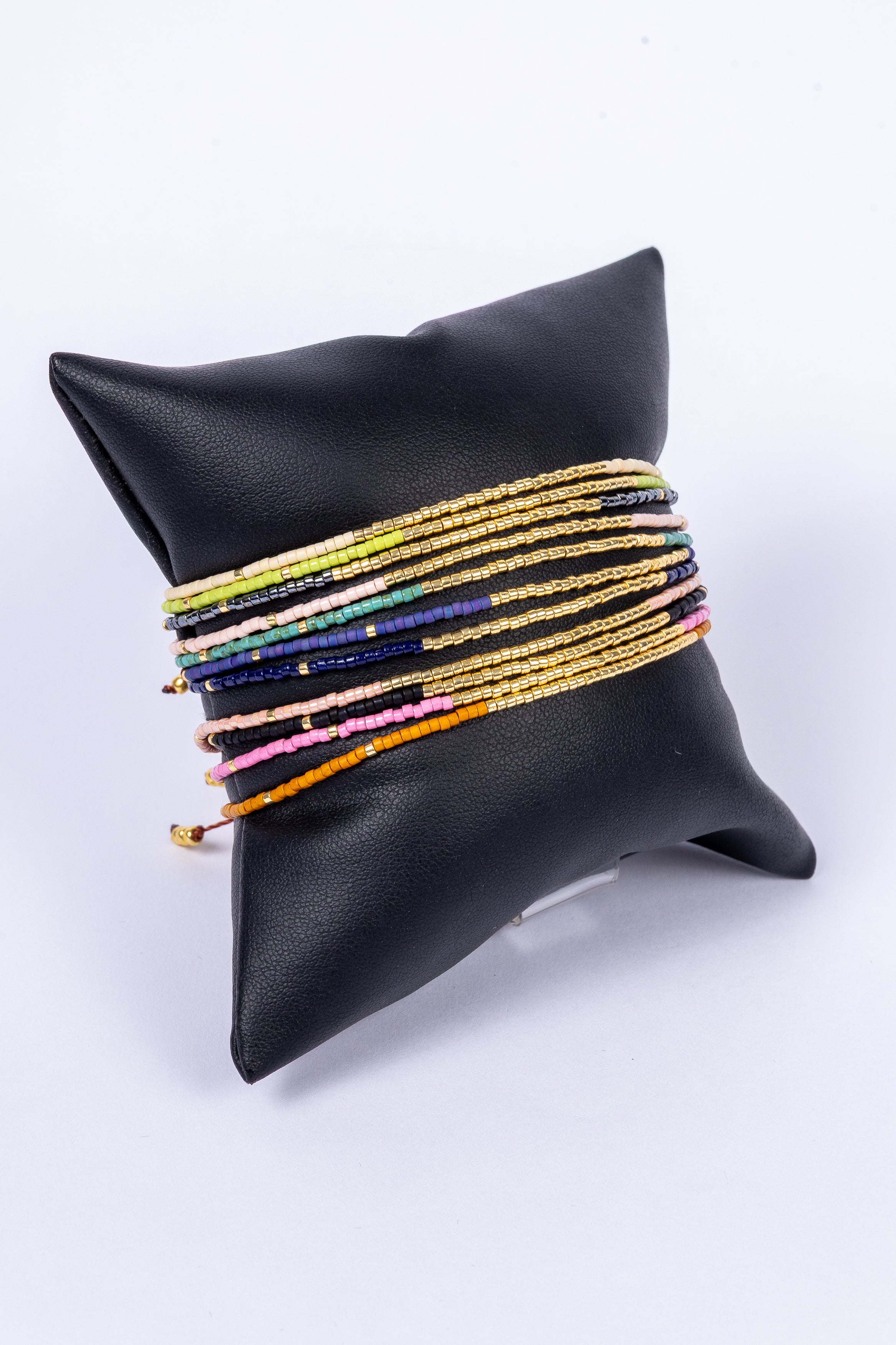 Pulsera Goldy Multicolor String Adj