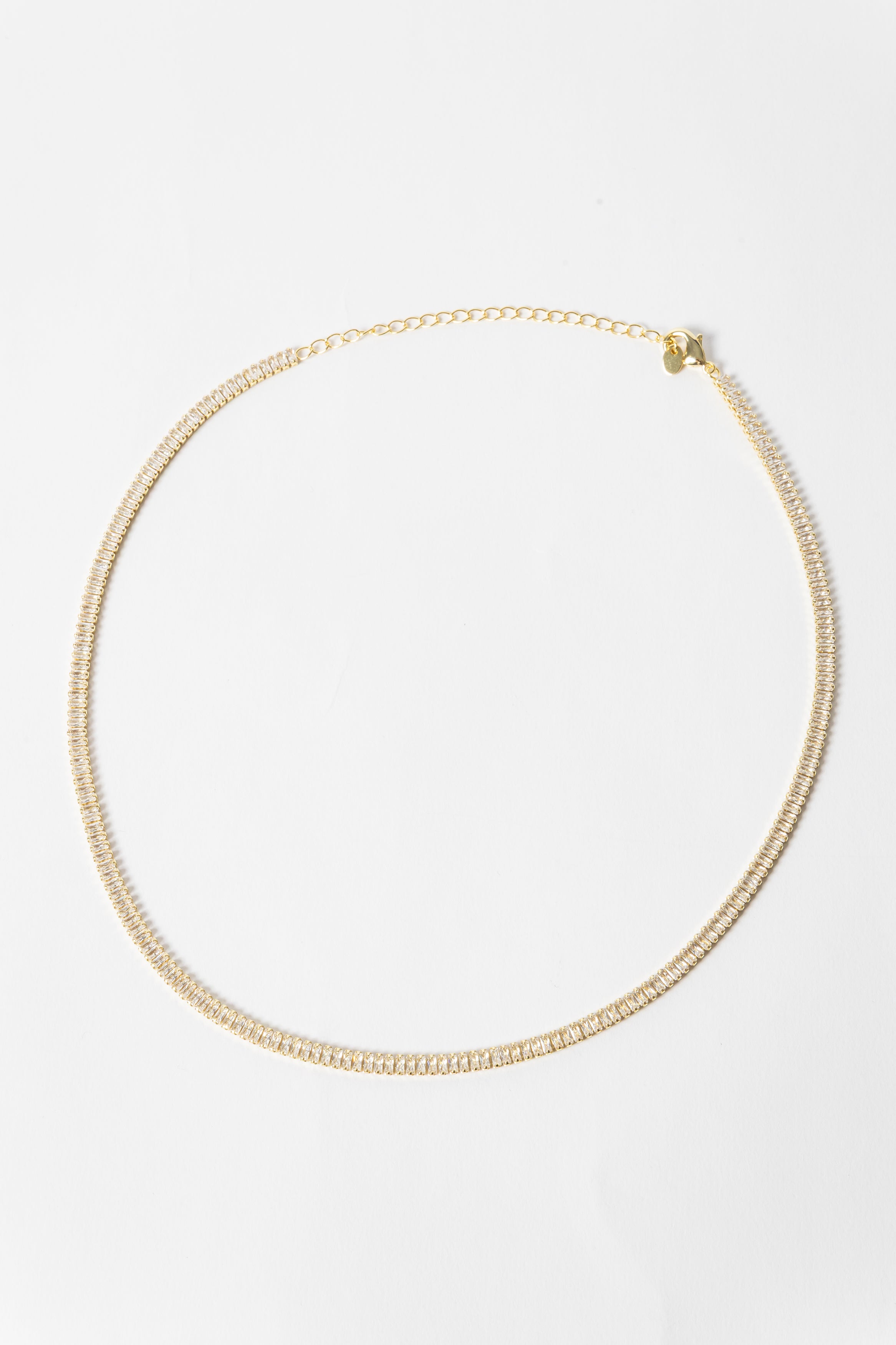 Collar Bagui Choker Brassy