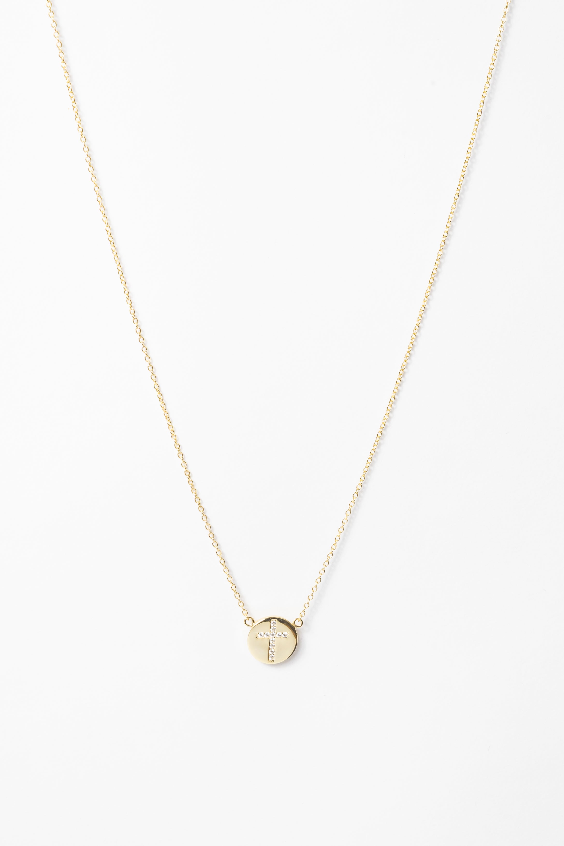 Collar Cross Disc Cz