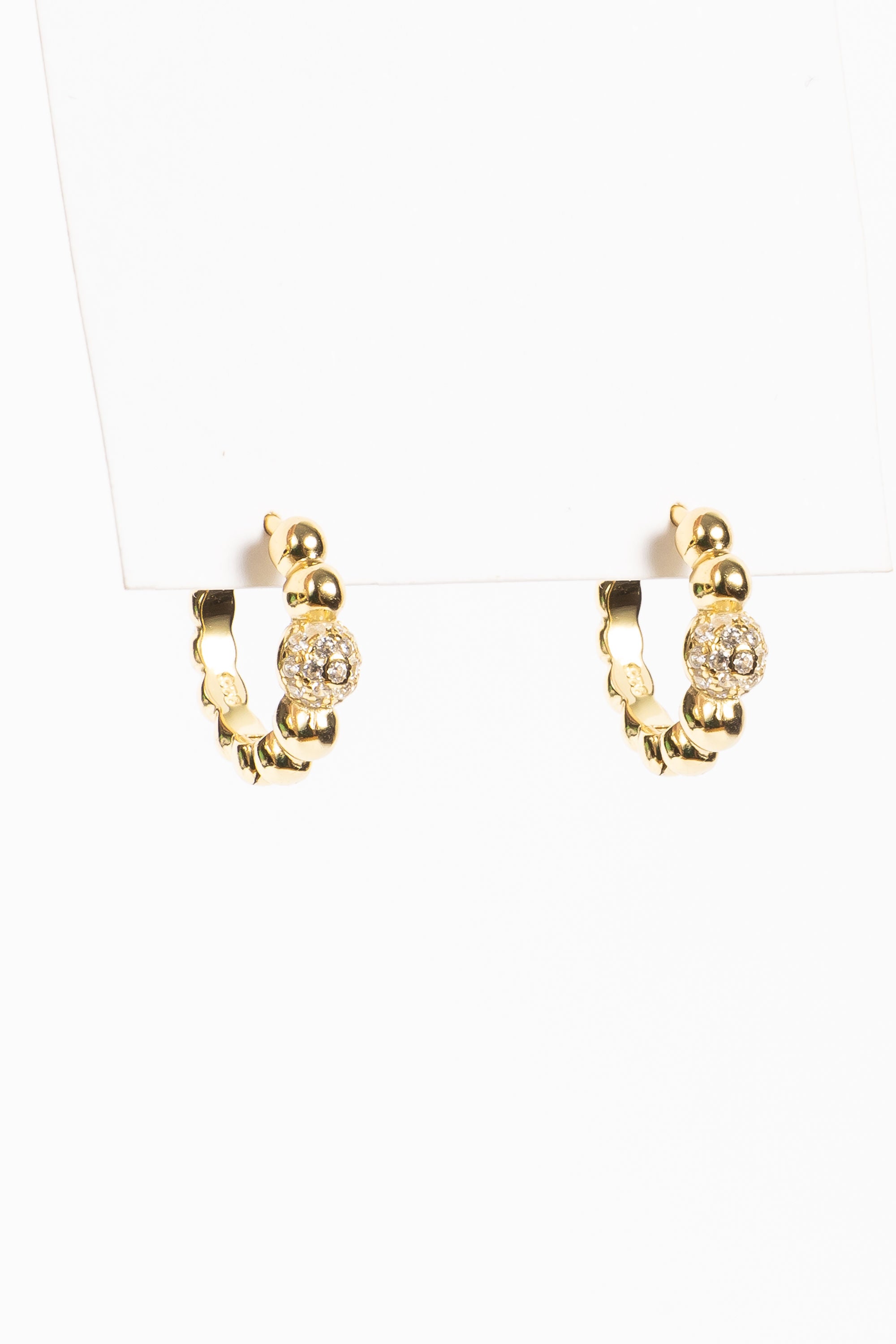 Aro Bubble hoop Gold