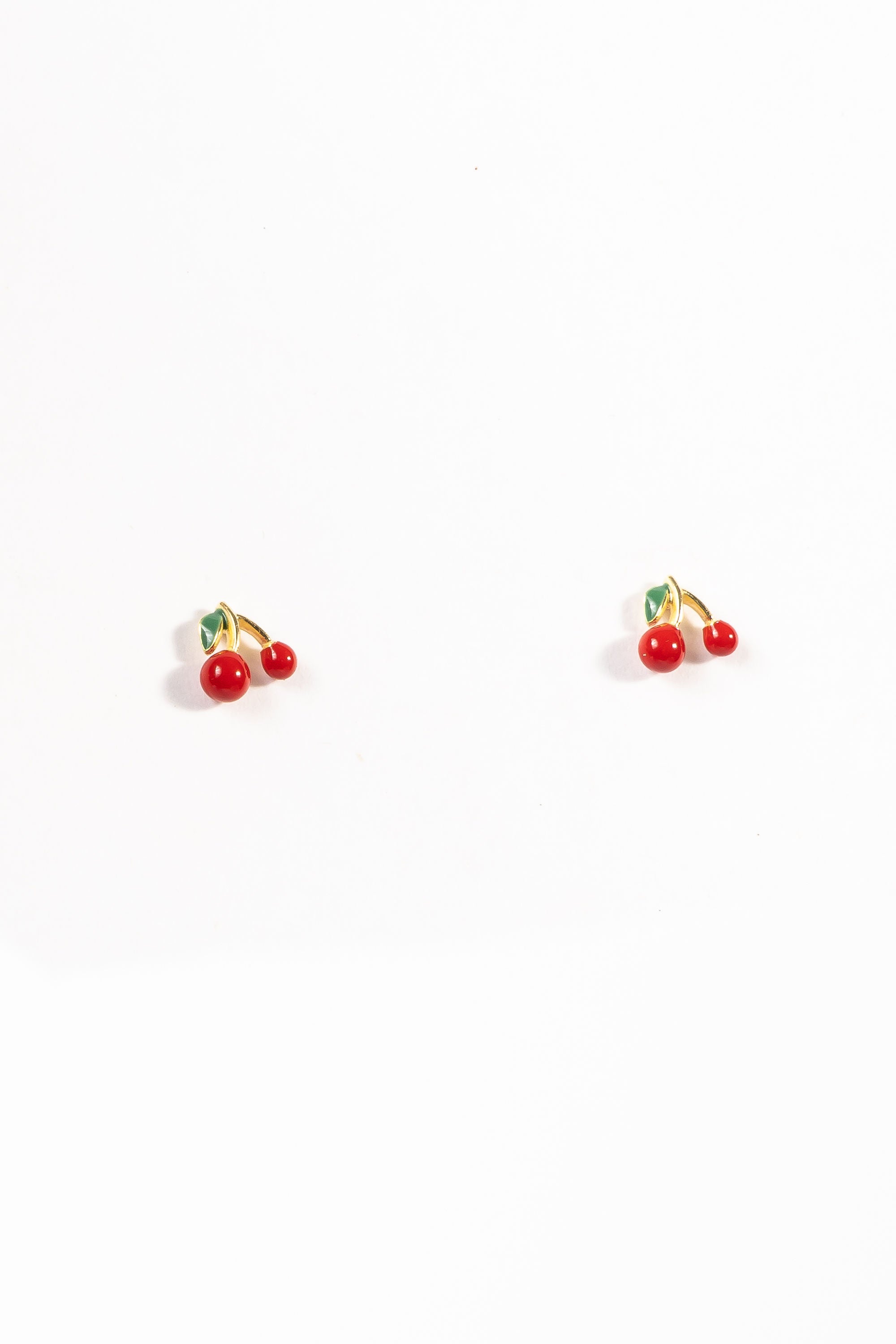 Aro Red Mini Cherry Stud