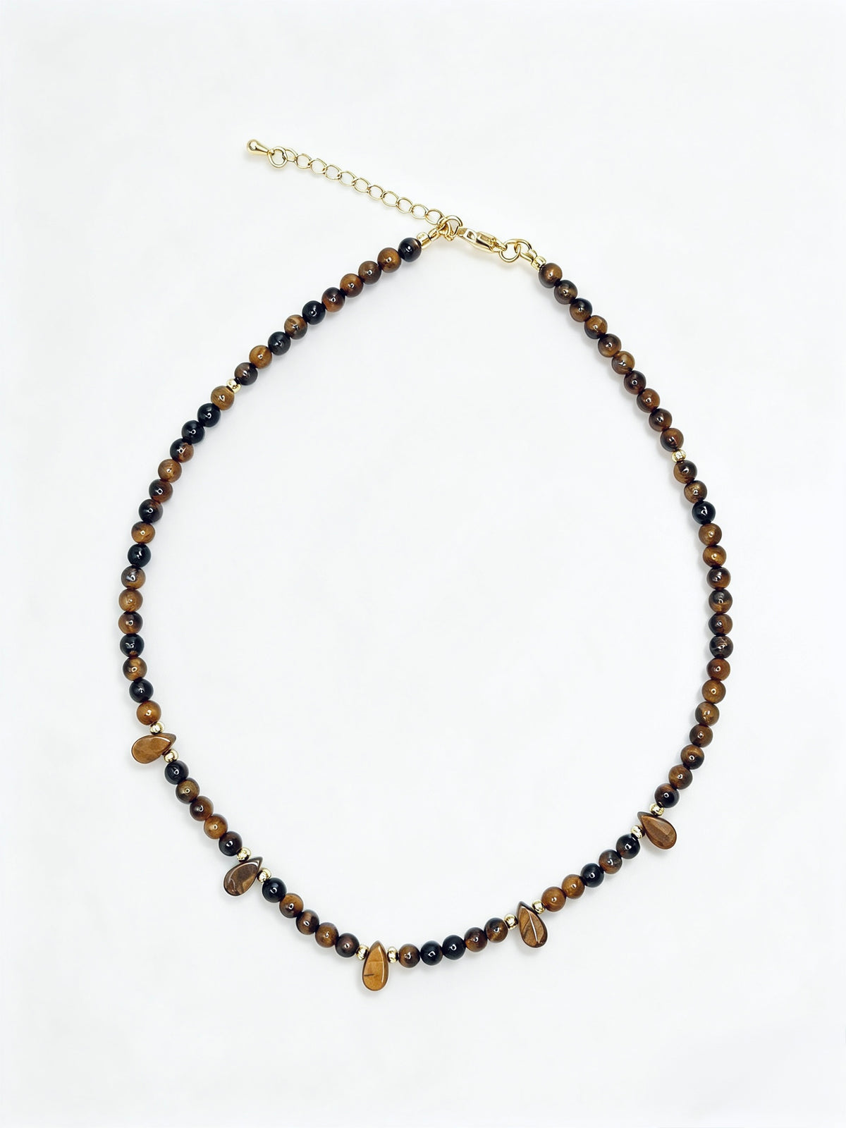 Collar Isla Drops Tiger Choker