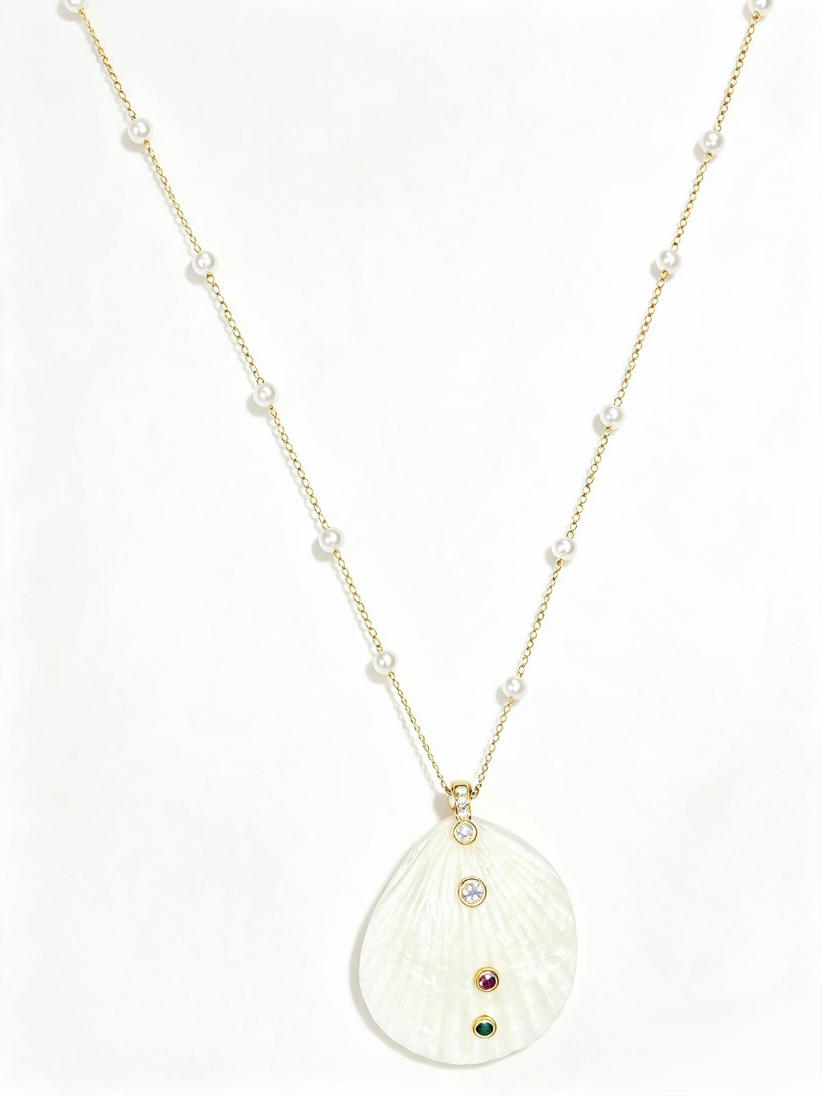 Collar Pearls & Gran Shell 24'
