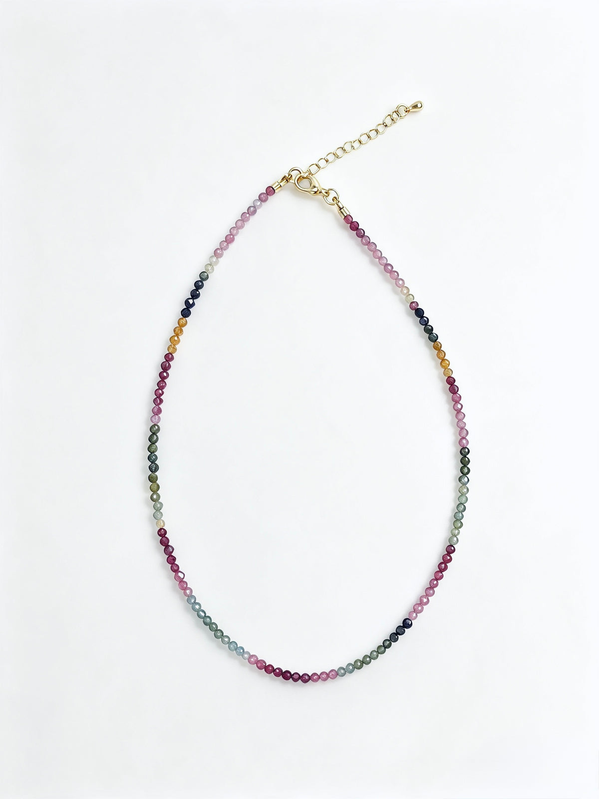 Collar Tourmaline Natural Choker