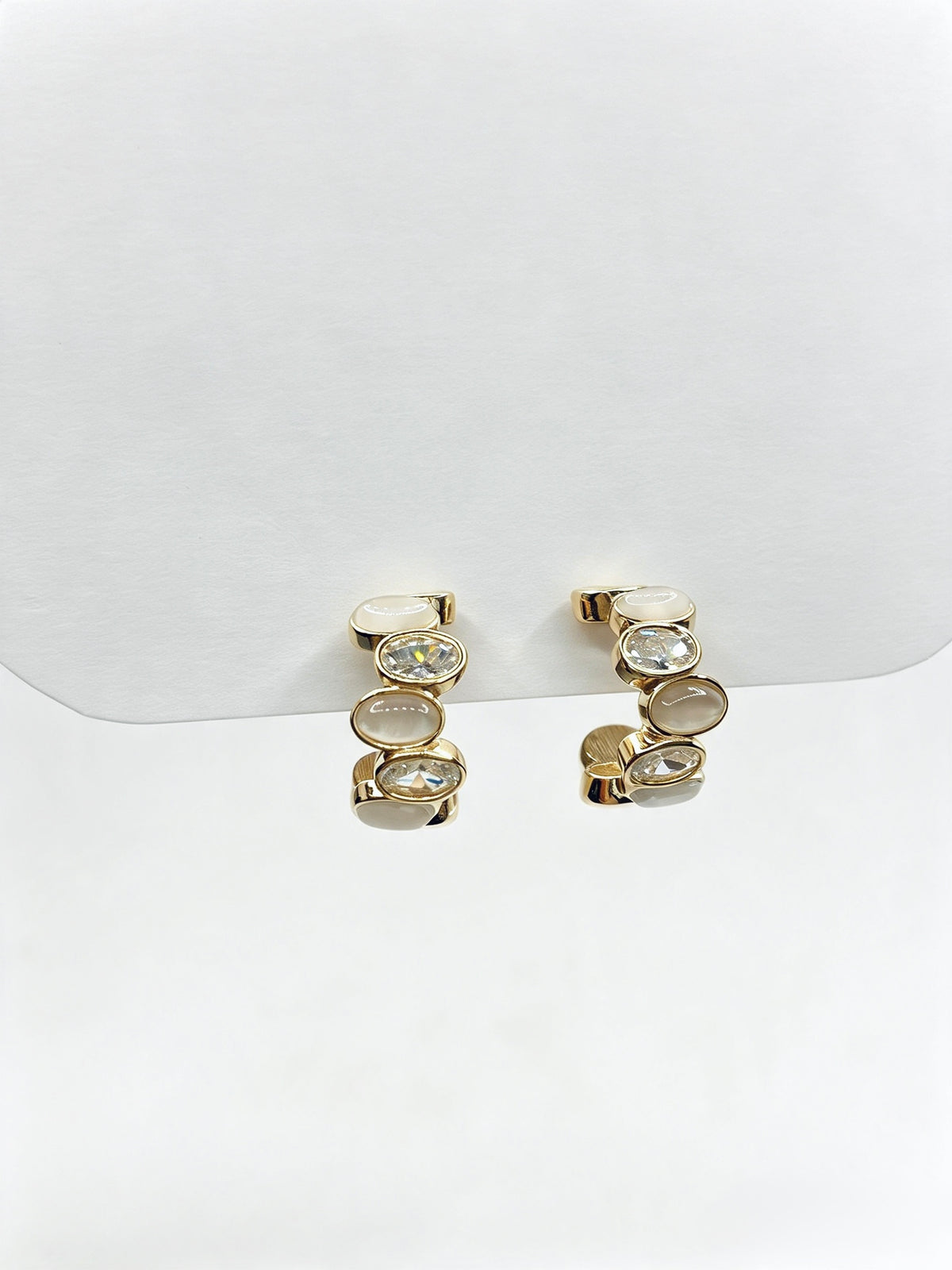 Aro 3d MOP Zig Cz Hoop