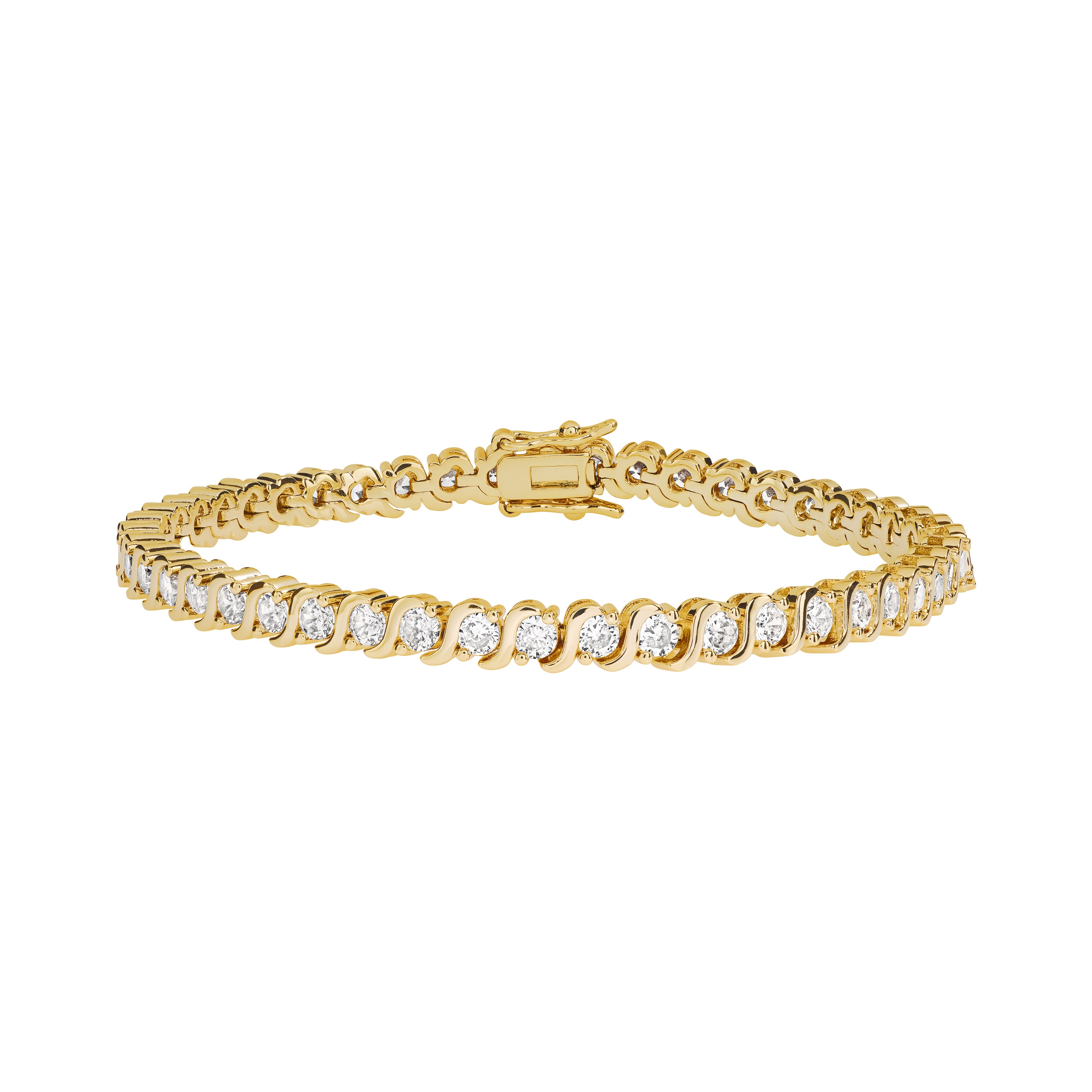Pulsera S CZ Tennis Bracelet