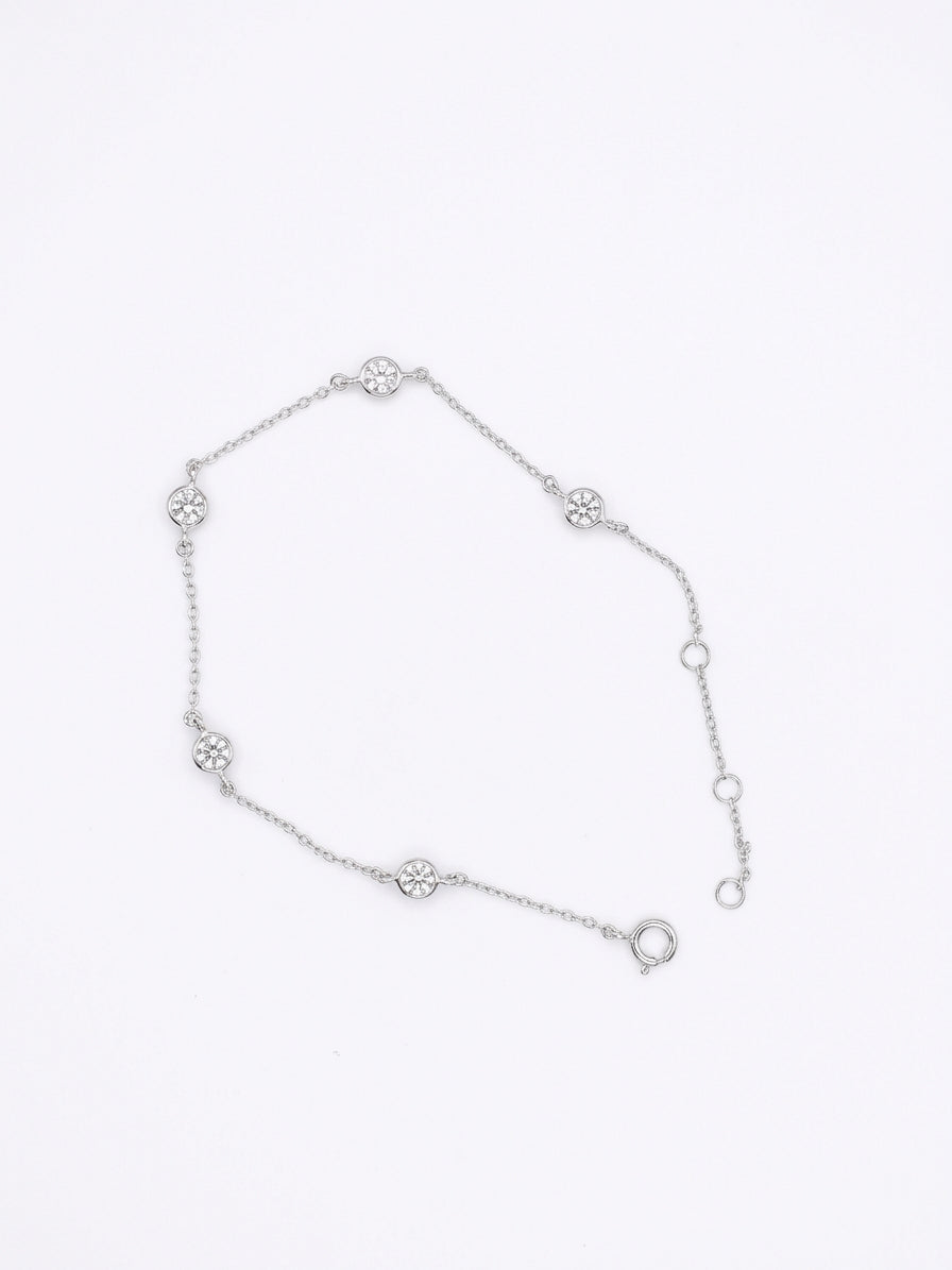 Pulsera SS Lolita Cz Bracelet Silver