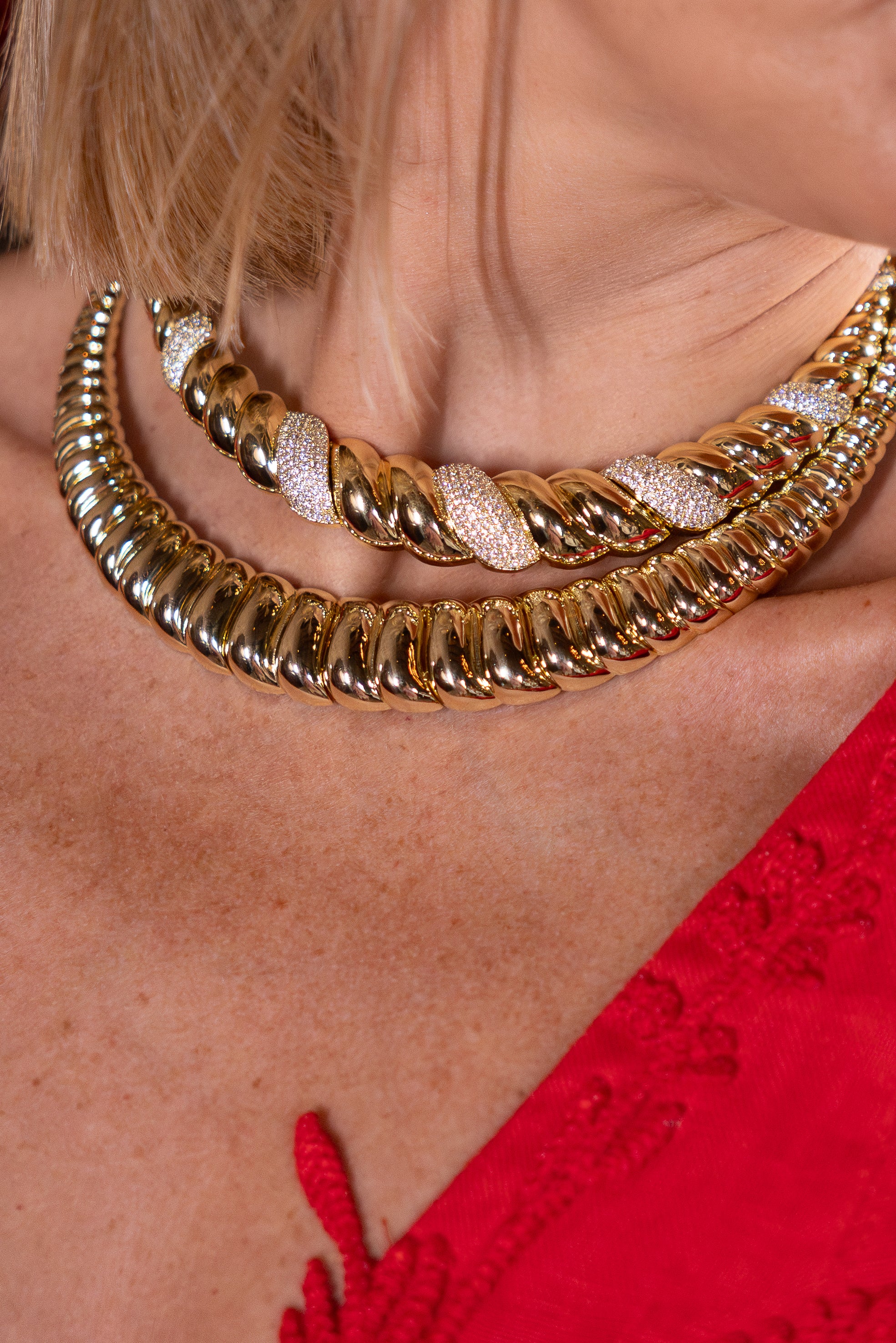 Collar Swirler Choker