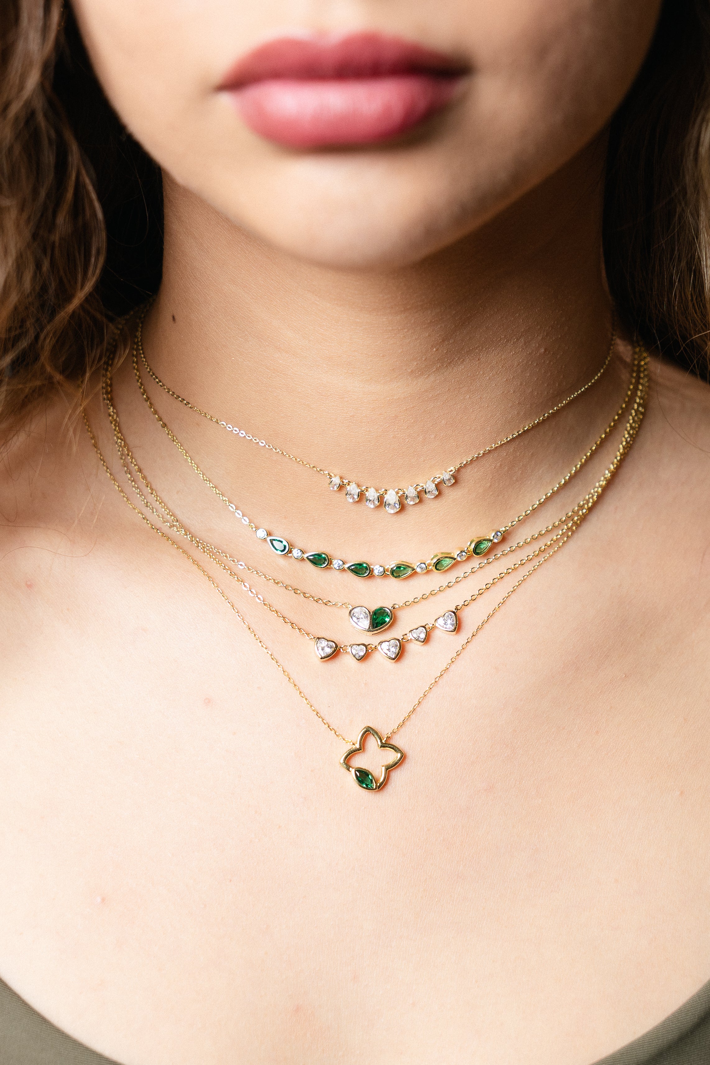 Collar 7 Cz Drops Choker