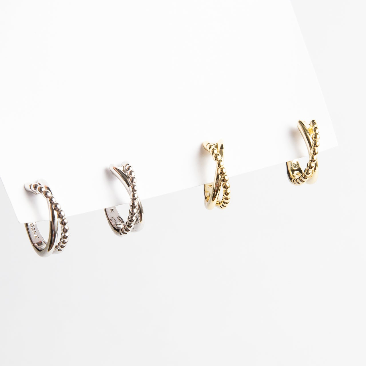 Aro X Bubbly Hoop Gold