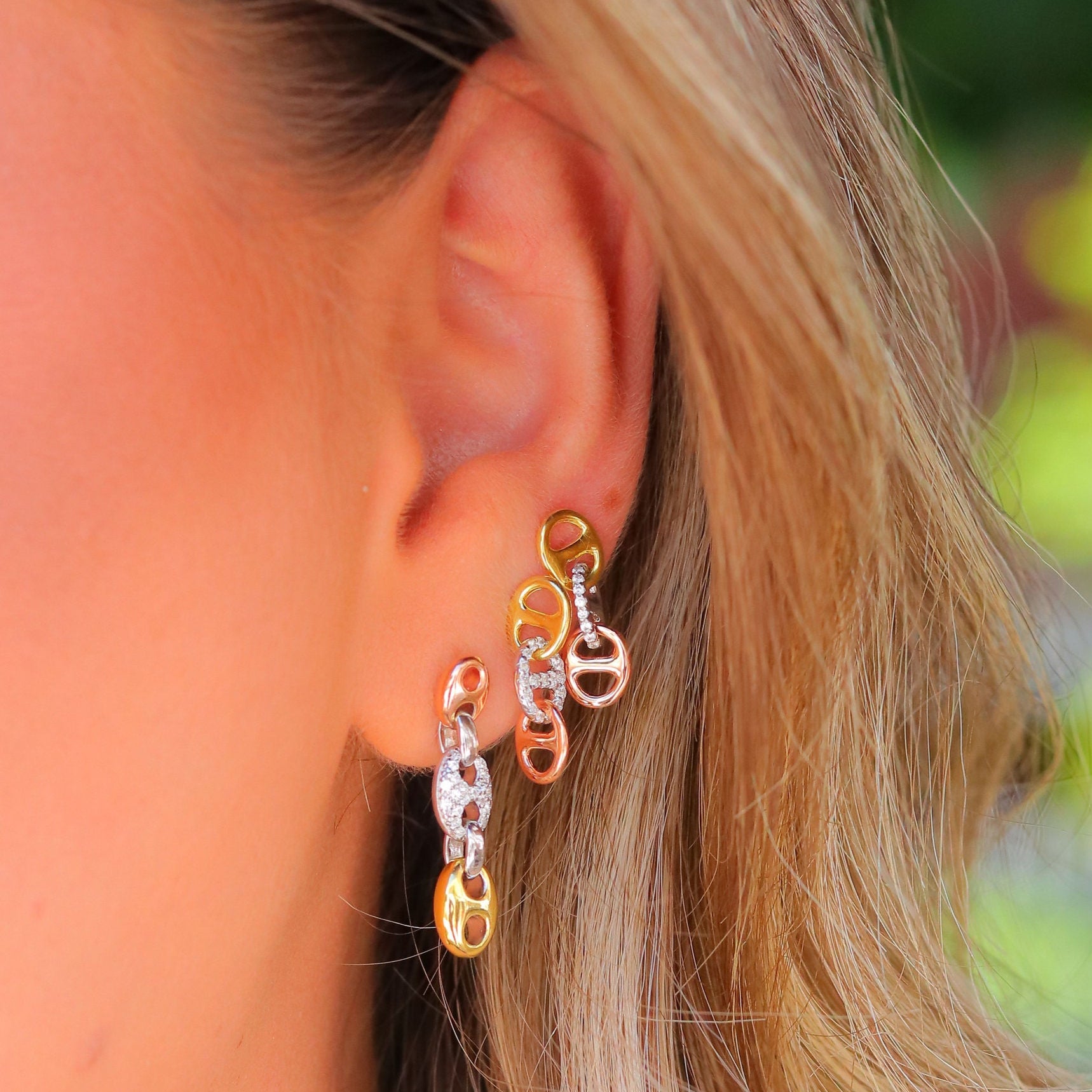 Aro Niki Tri Color Dangle