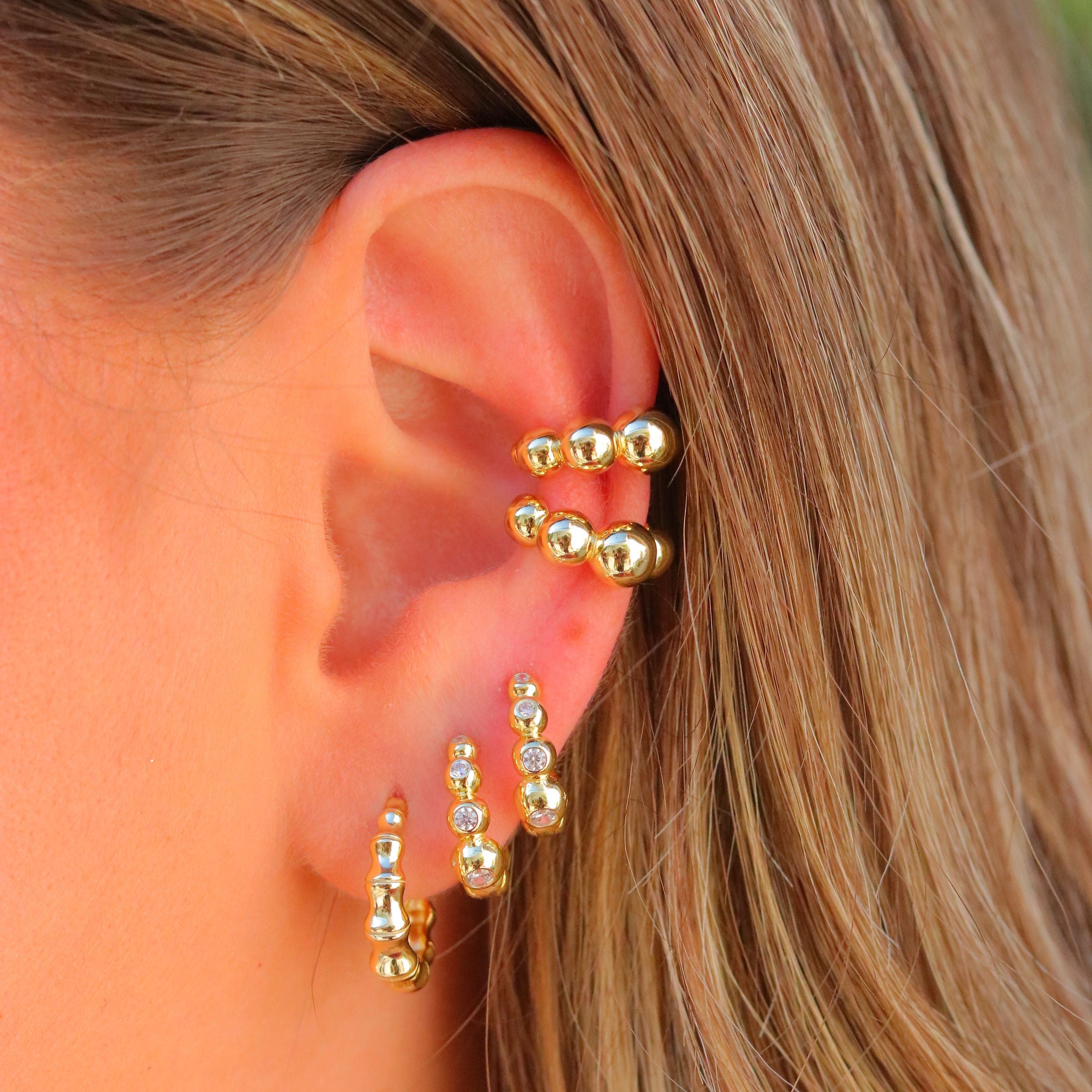 Aro Gross Bubbles & CZ Hoop