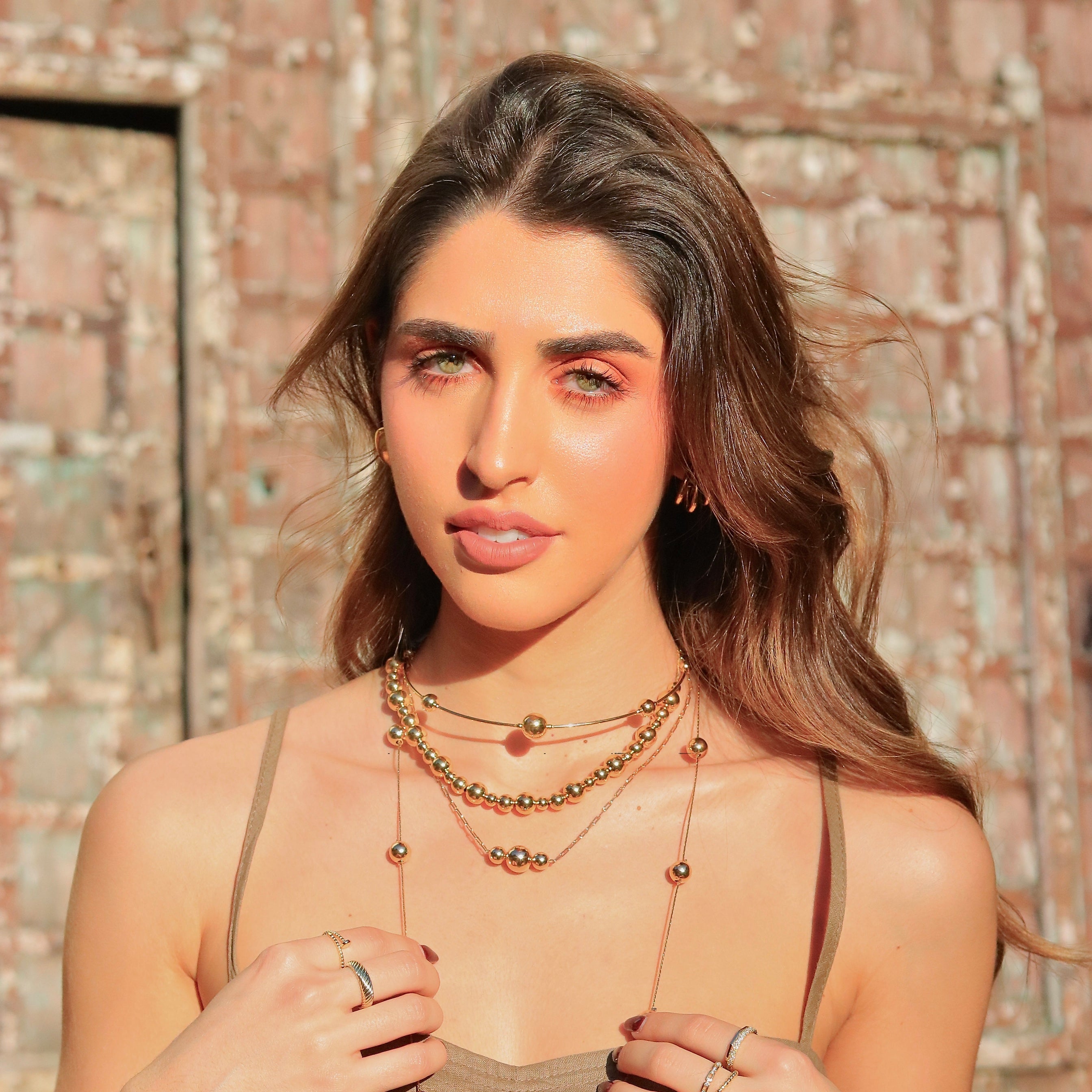 Collar 3 size Bubble Choker