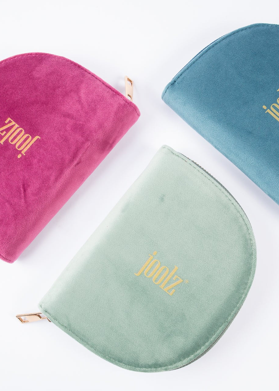 Travel Case Suede Mint