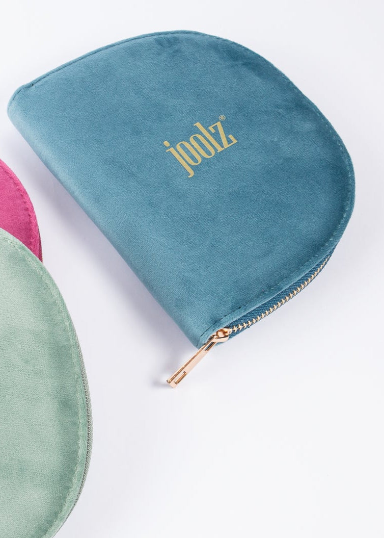 Travel Case Suede Teal