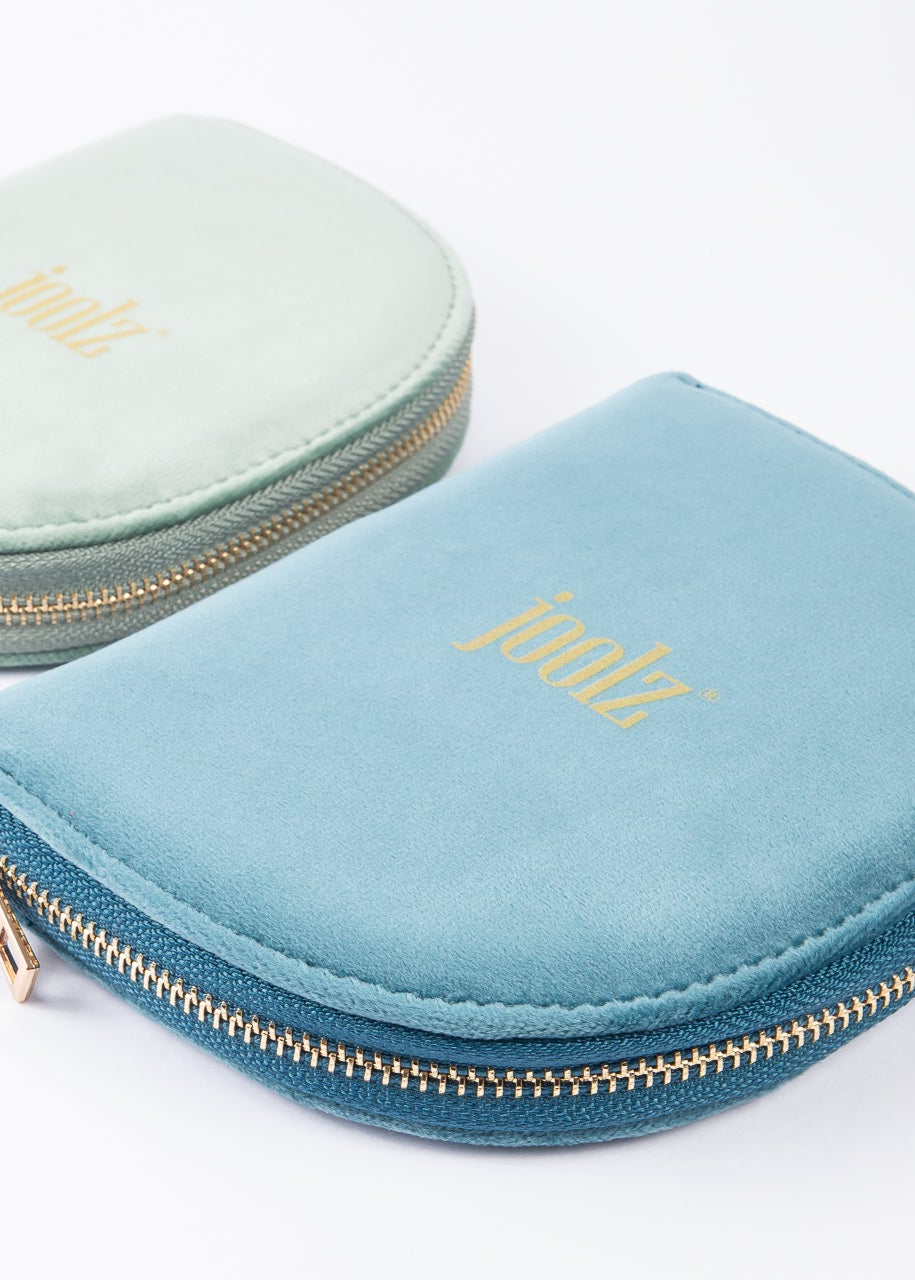 Travel Case Suede Teal