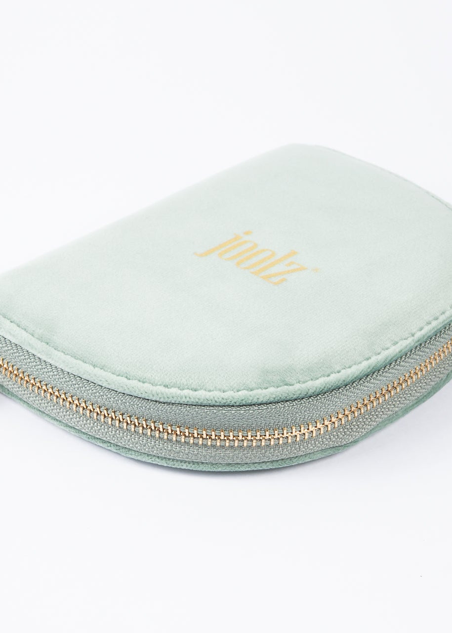 Travel Case Suede Mint