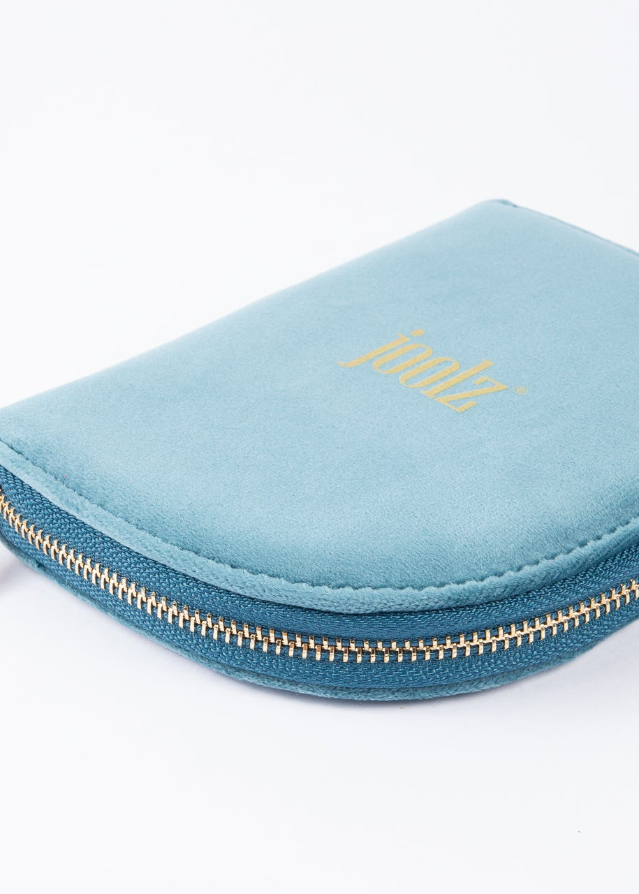 Travel Case Suede Teal