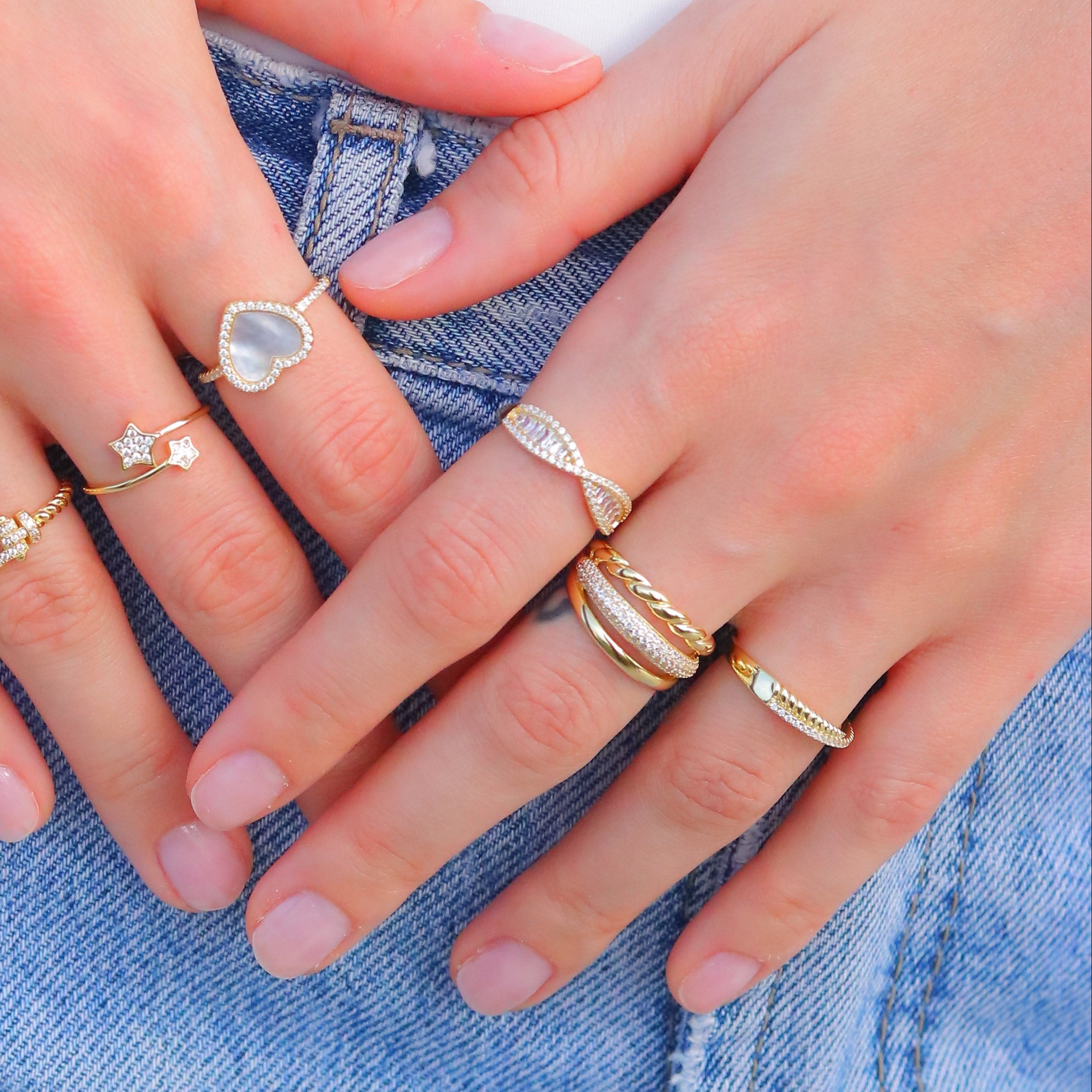 Anillo Infinity Bagui Gold