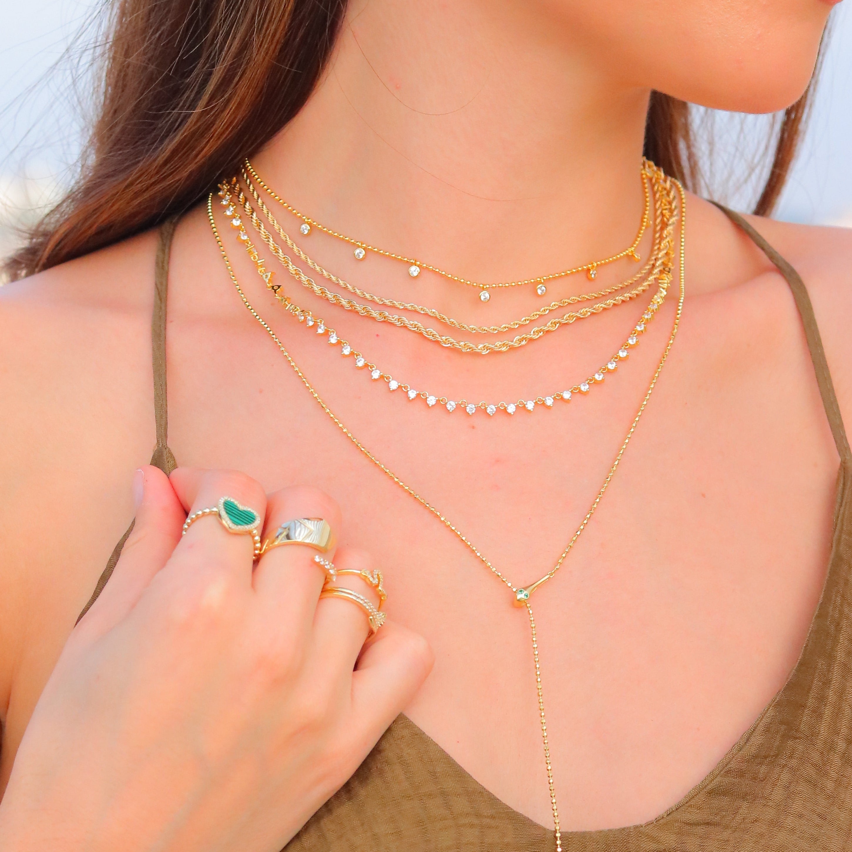 Collar Tria CZ Bli Choker T