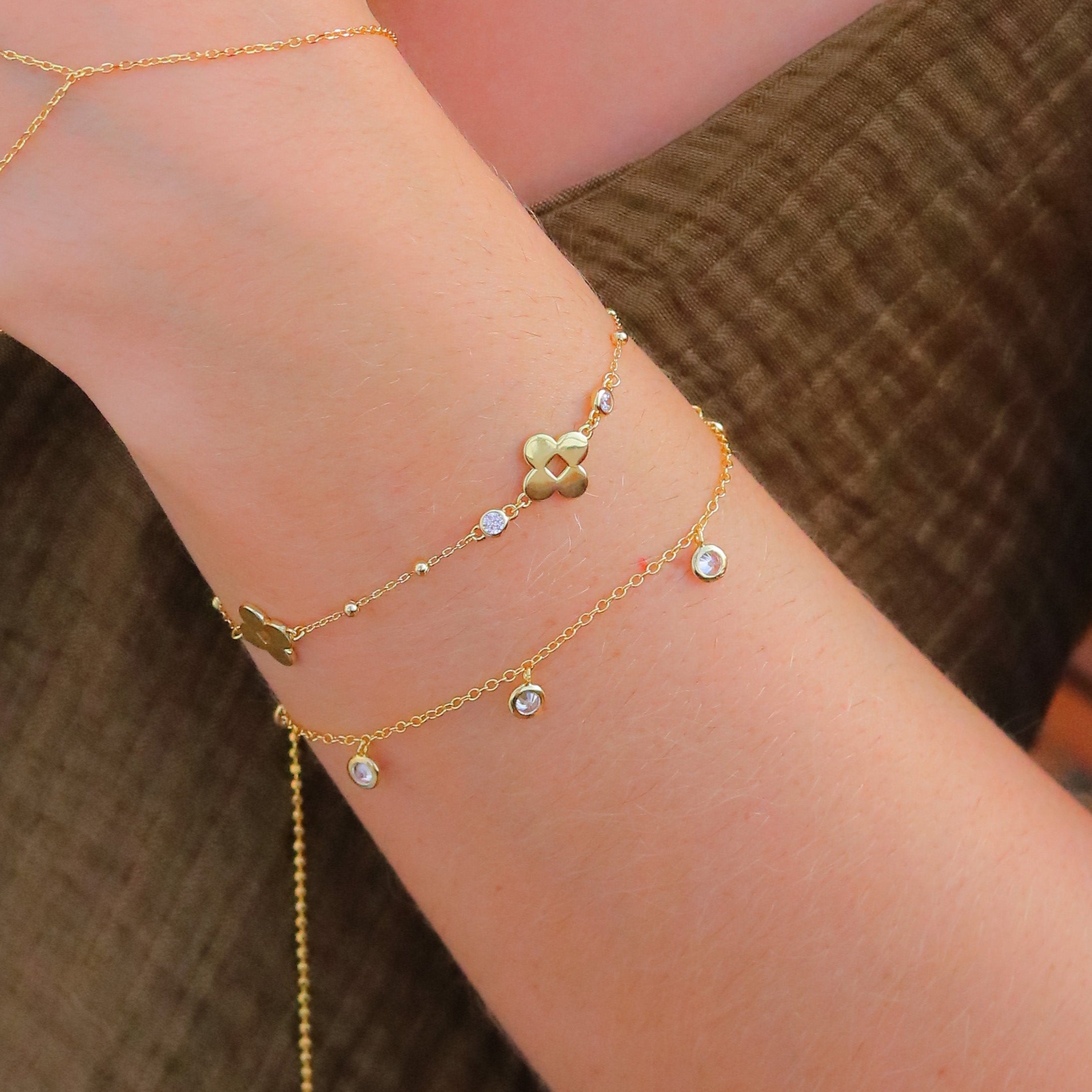 Pulsera The Baby Bubbles & Clover Bracelet
